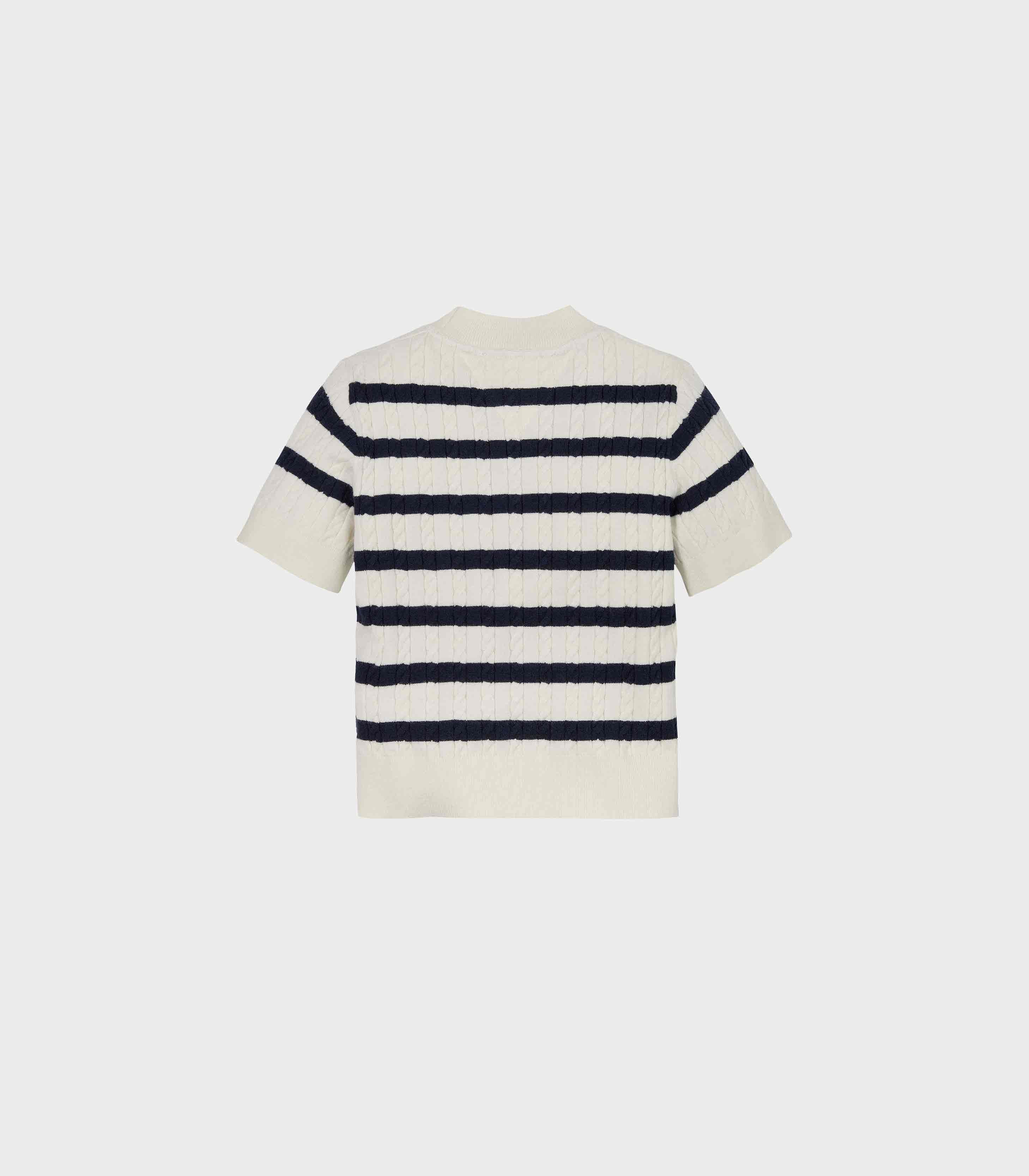 Navy / Ecru