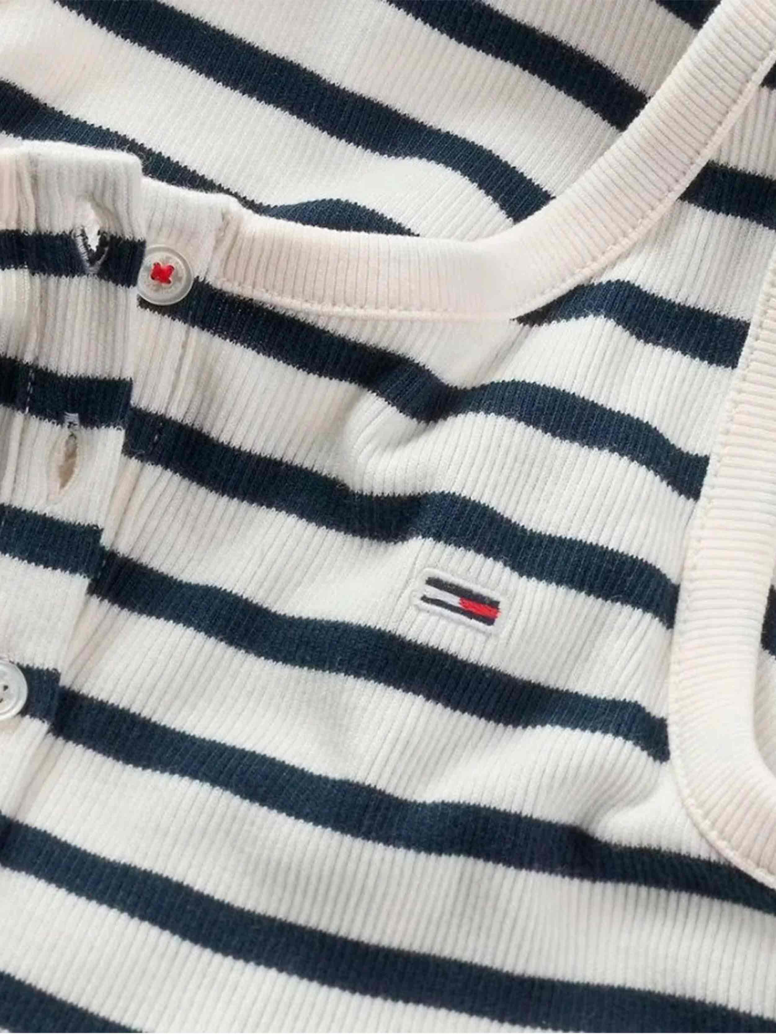 Navy/White stripe