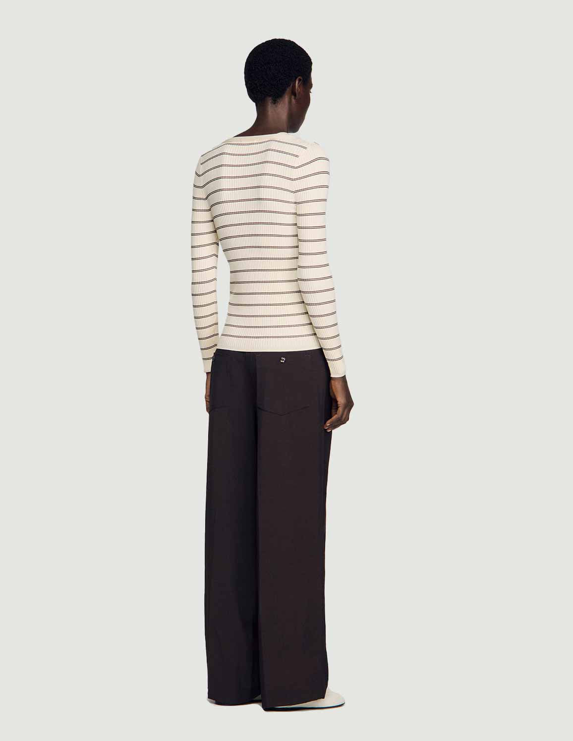 Ecru / Brown