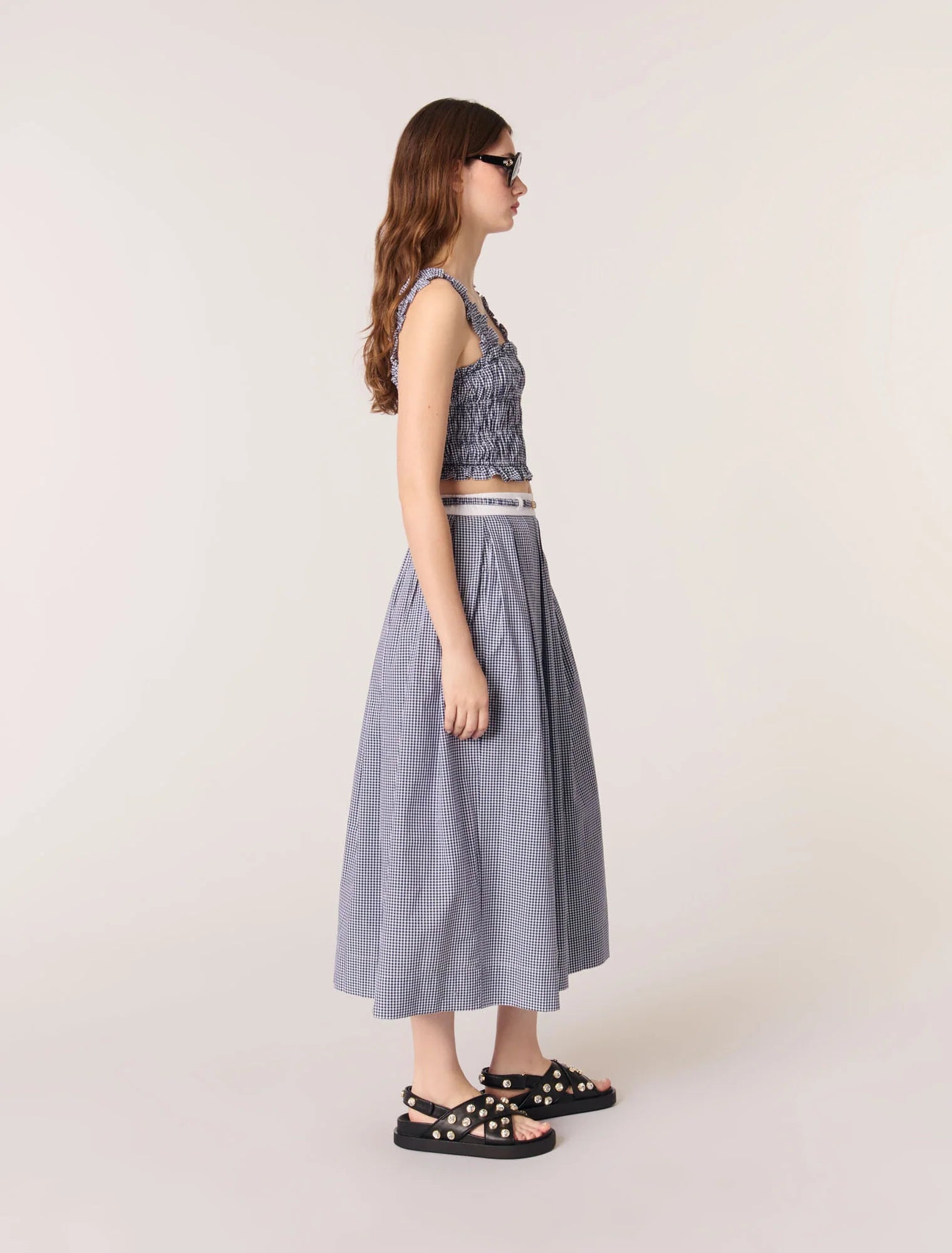 Navy \ White stripe