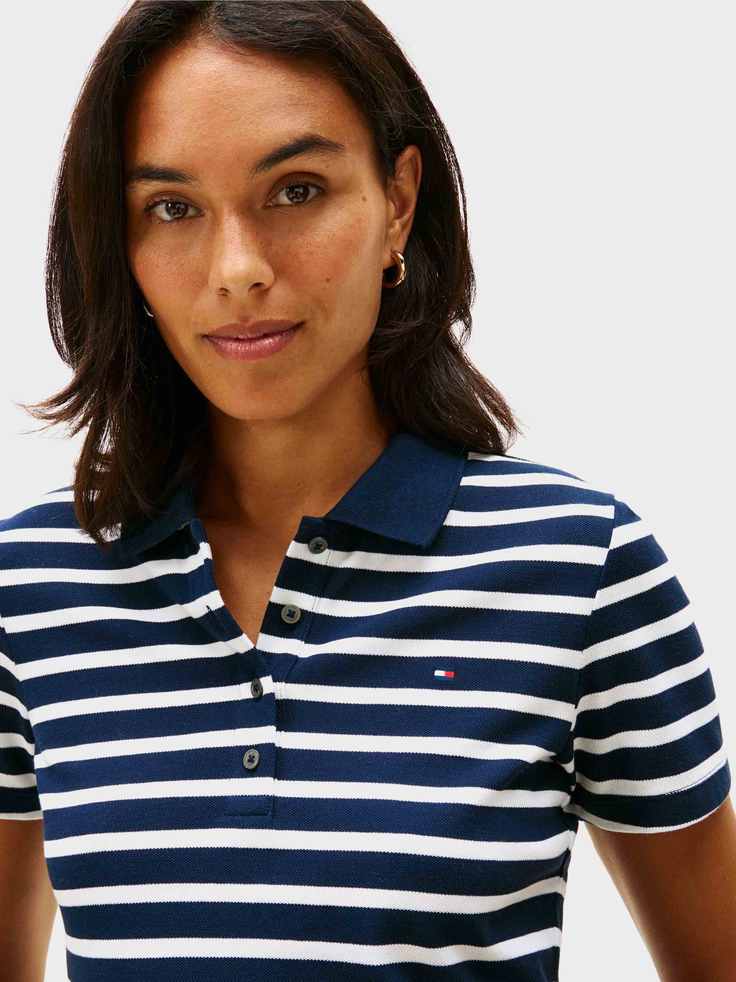 Navy \ White stripe