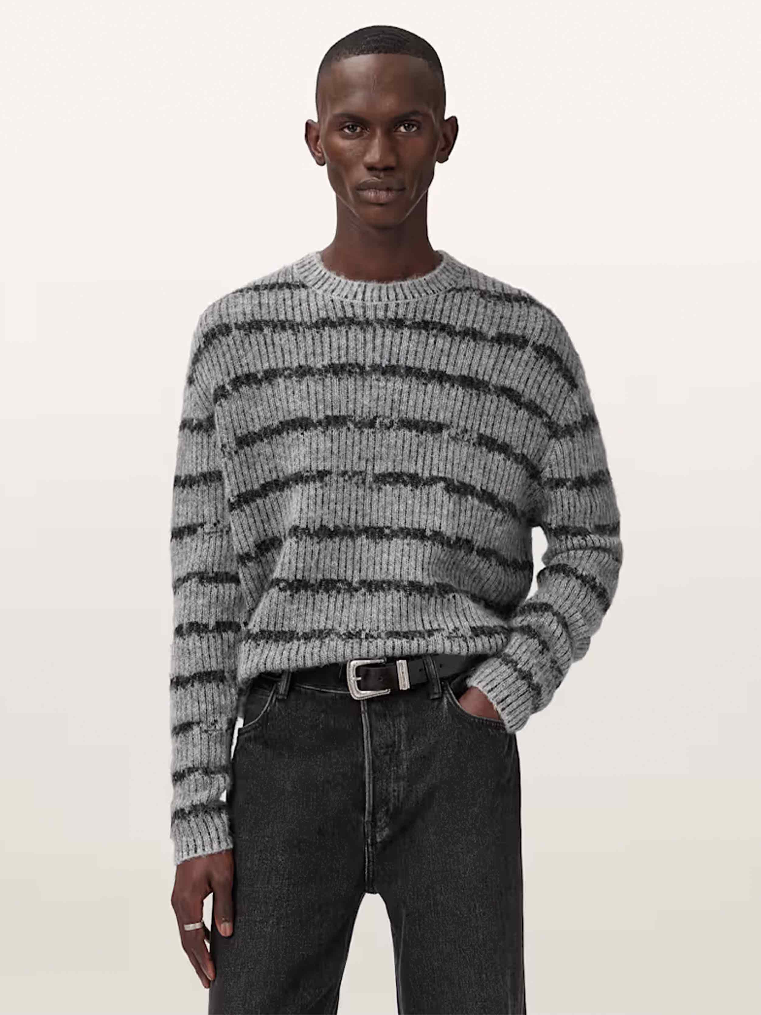 GREY/BLACK