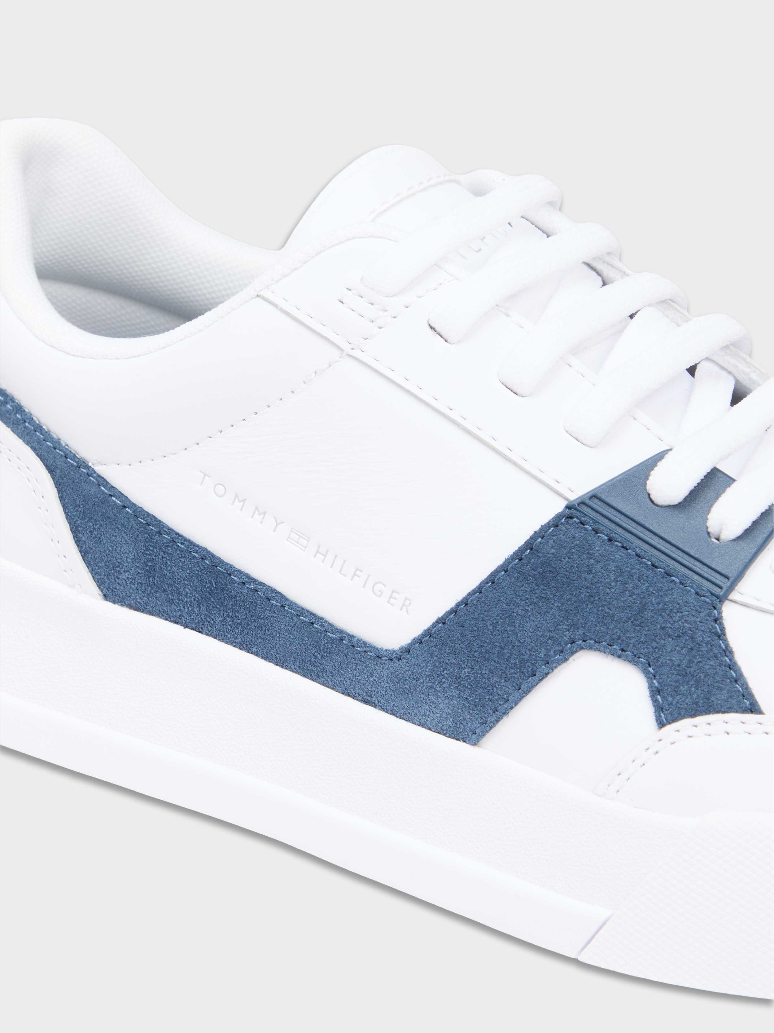White / Blue