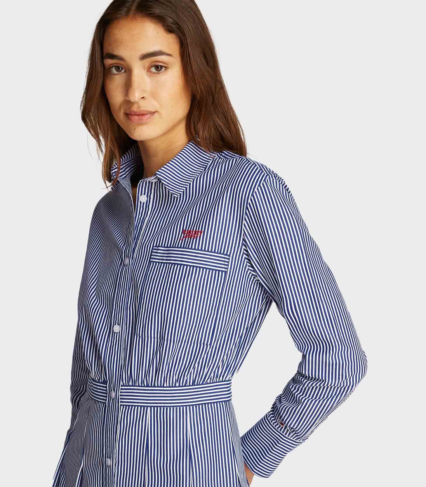Navy/White Stripe