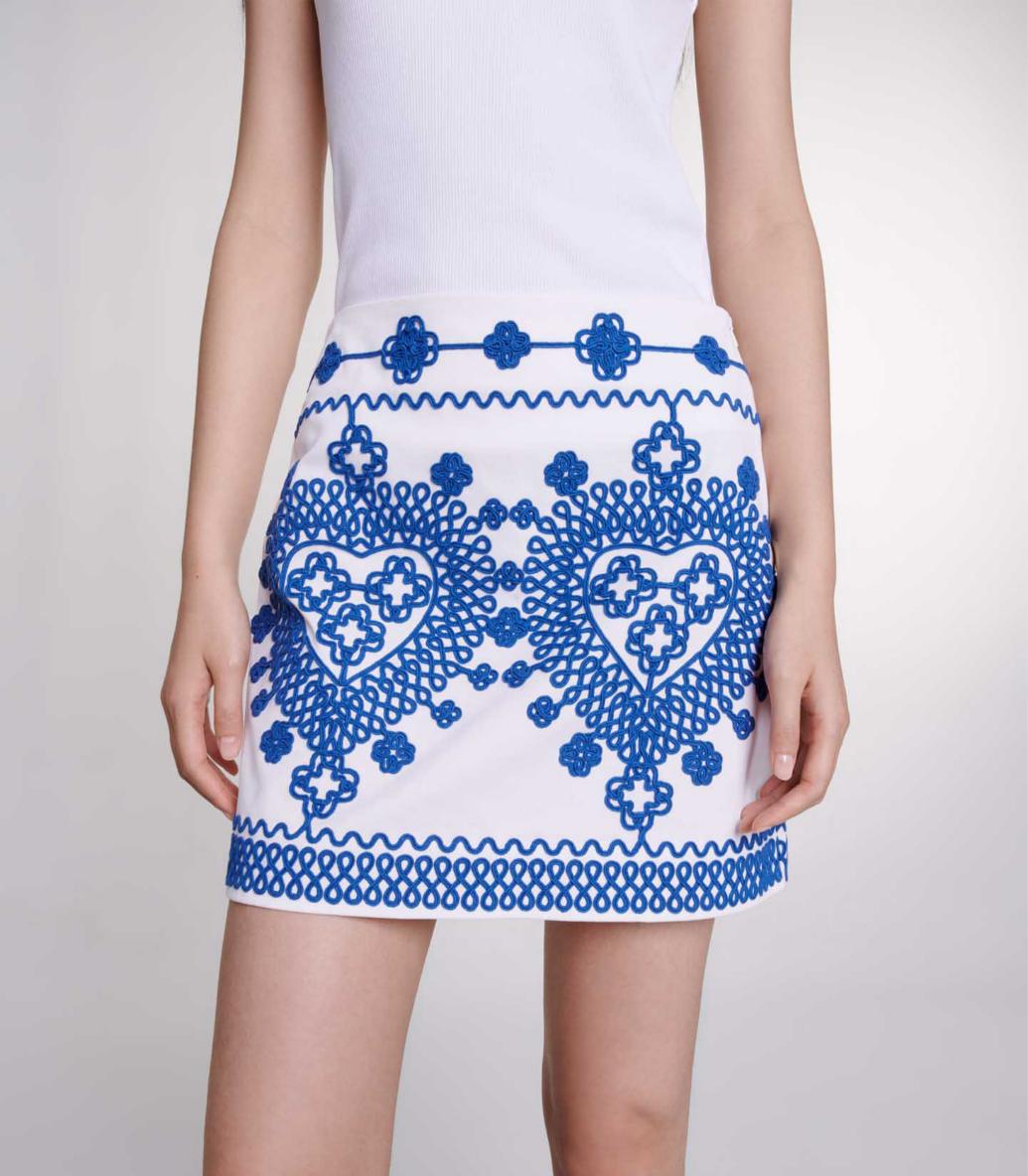 White / Blue