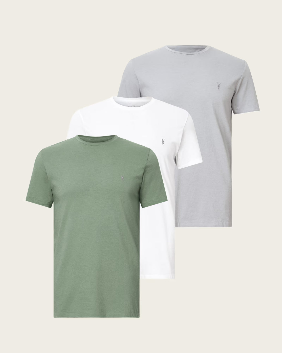 White/Green/Grey