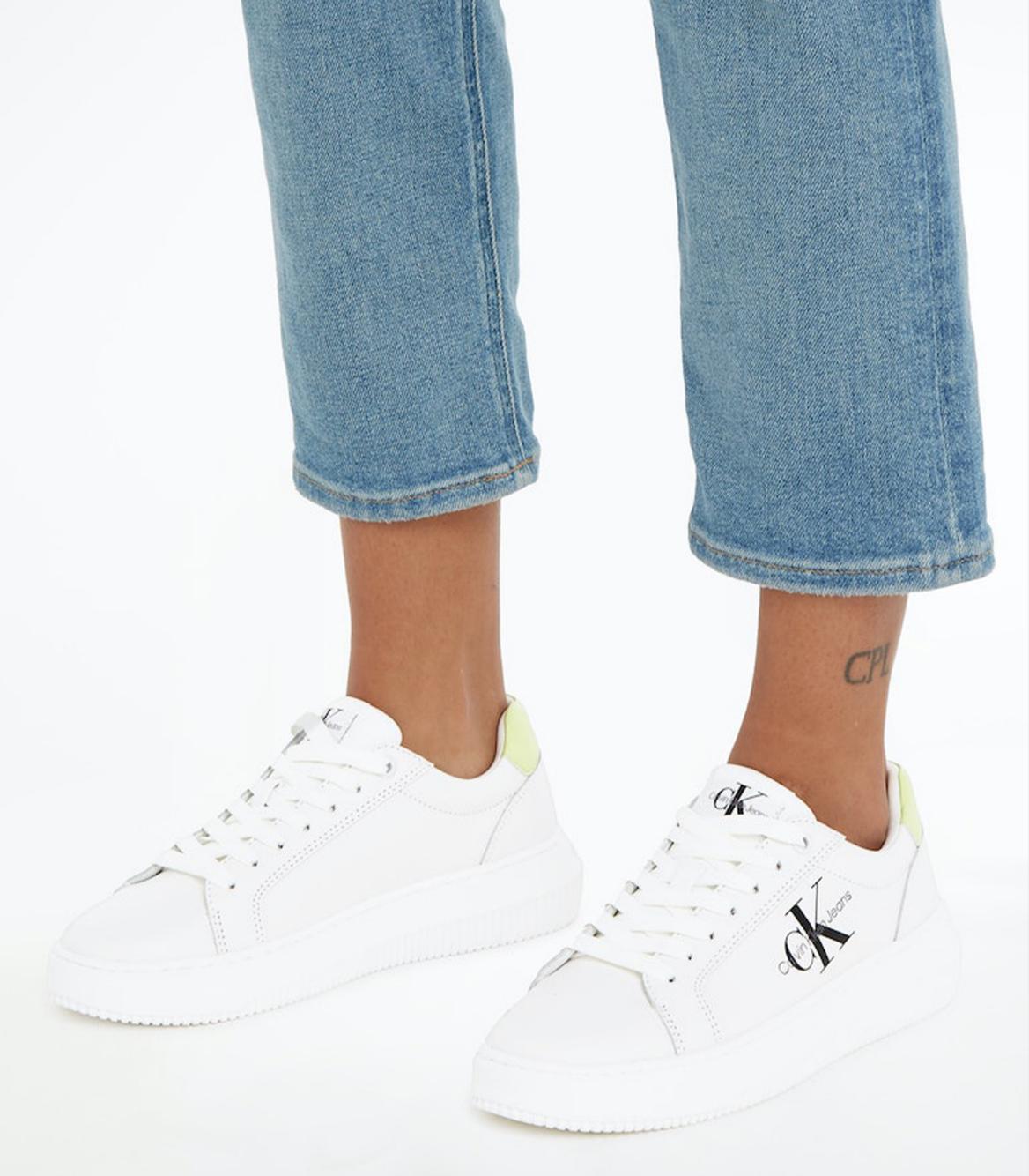 White/ Mint