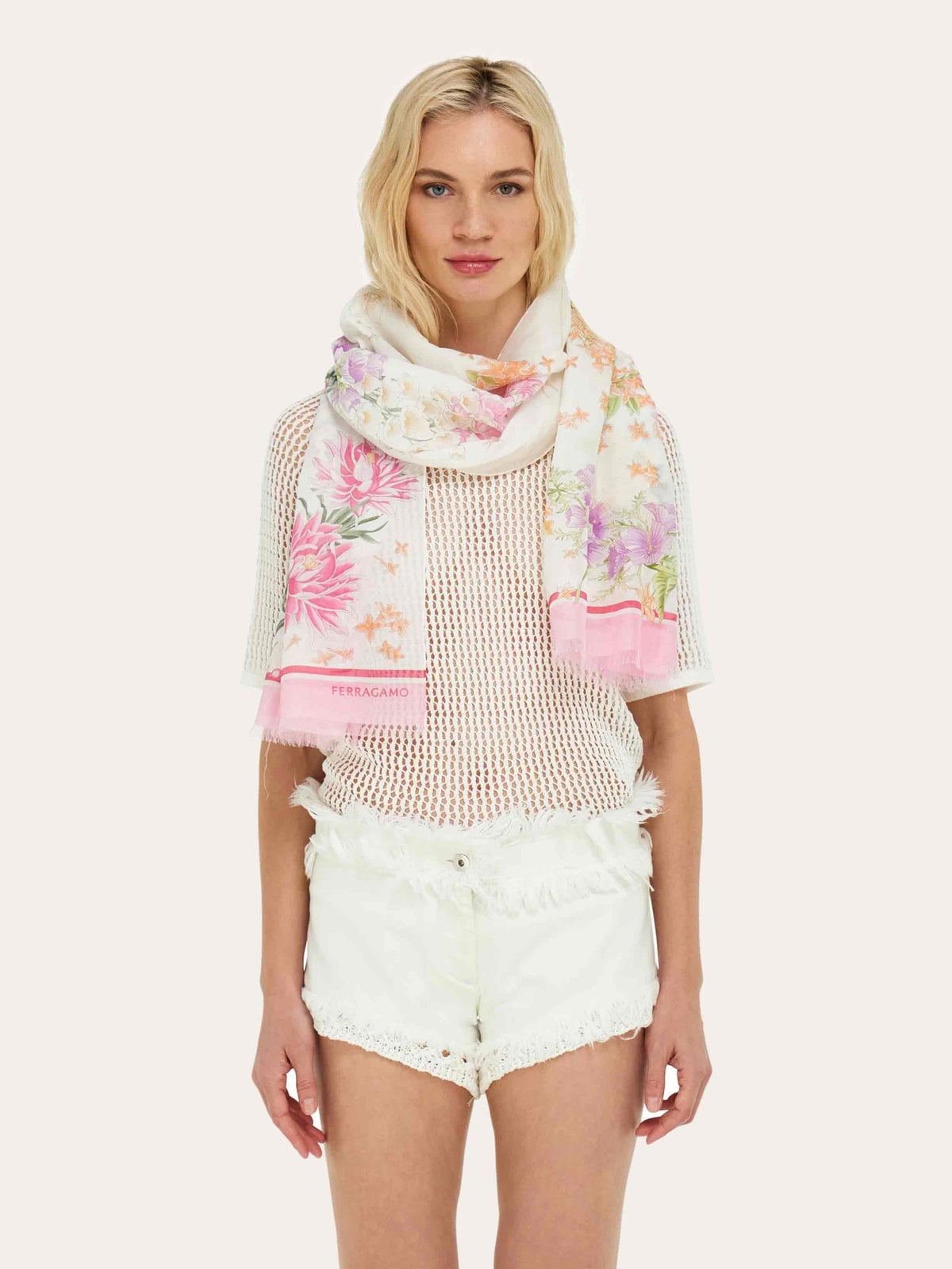 Beige/Pink