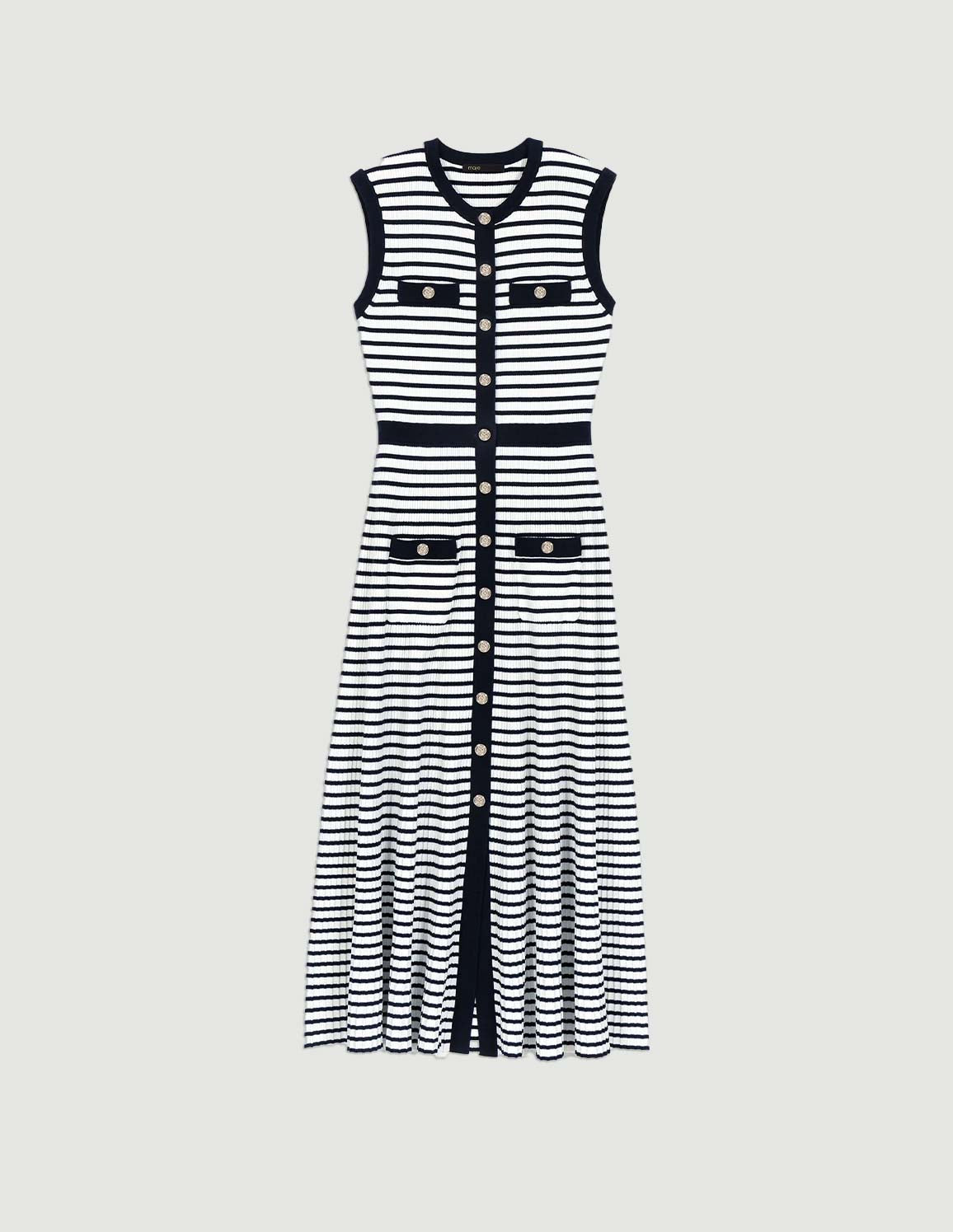 Ecru/Navy Blue