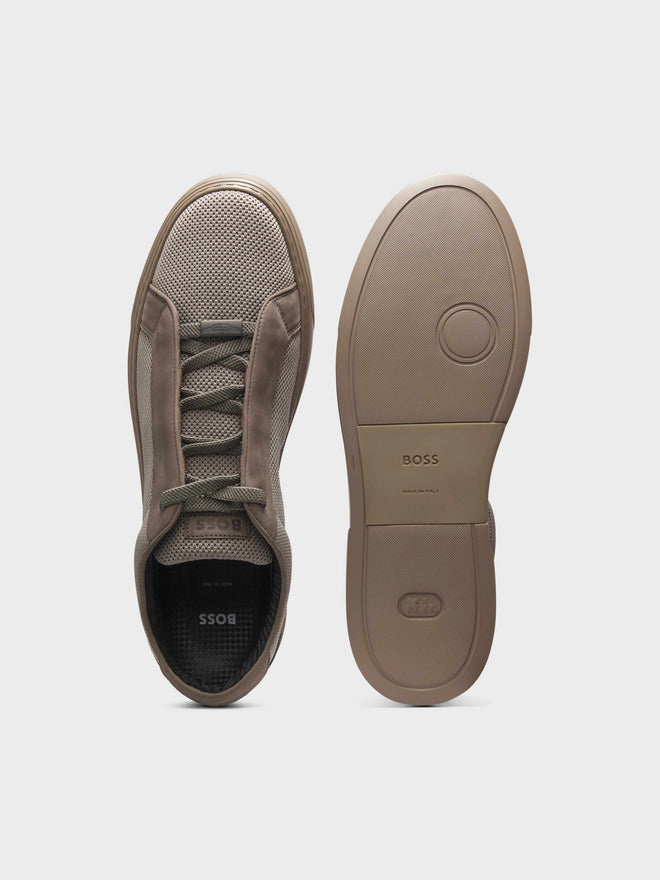 BOSS - Men's Boss X Aston Martin Trainers With Leather Trims – dstore Egypt