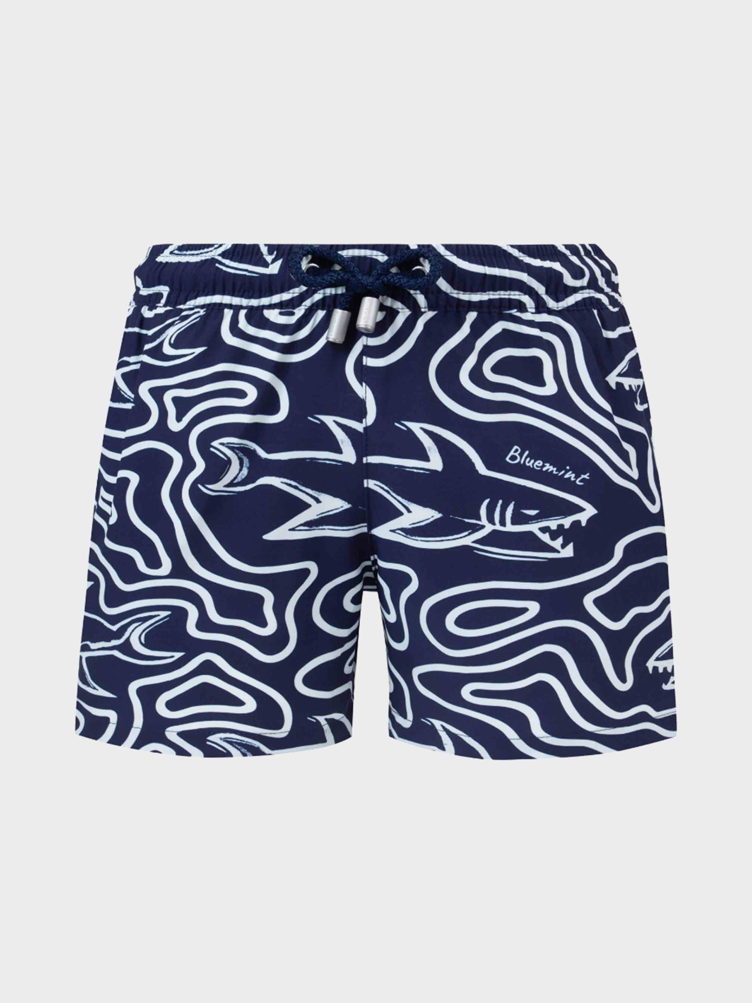 Navy/White