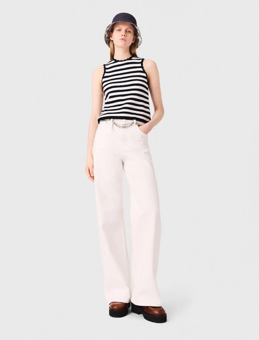 White / Navy