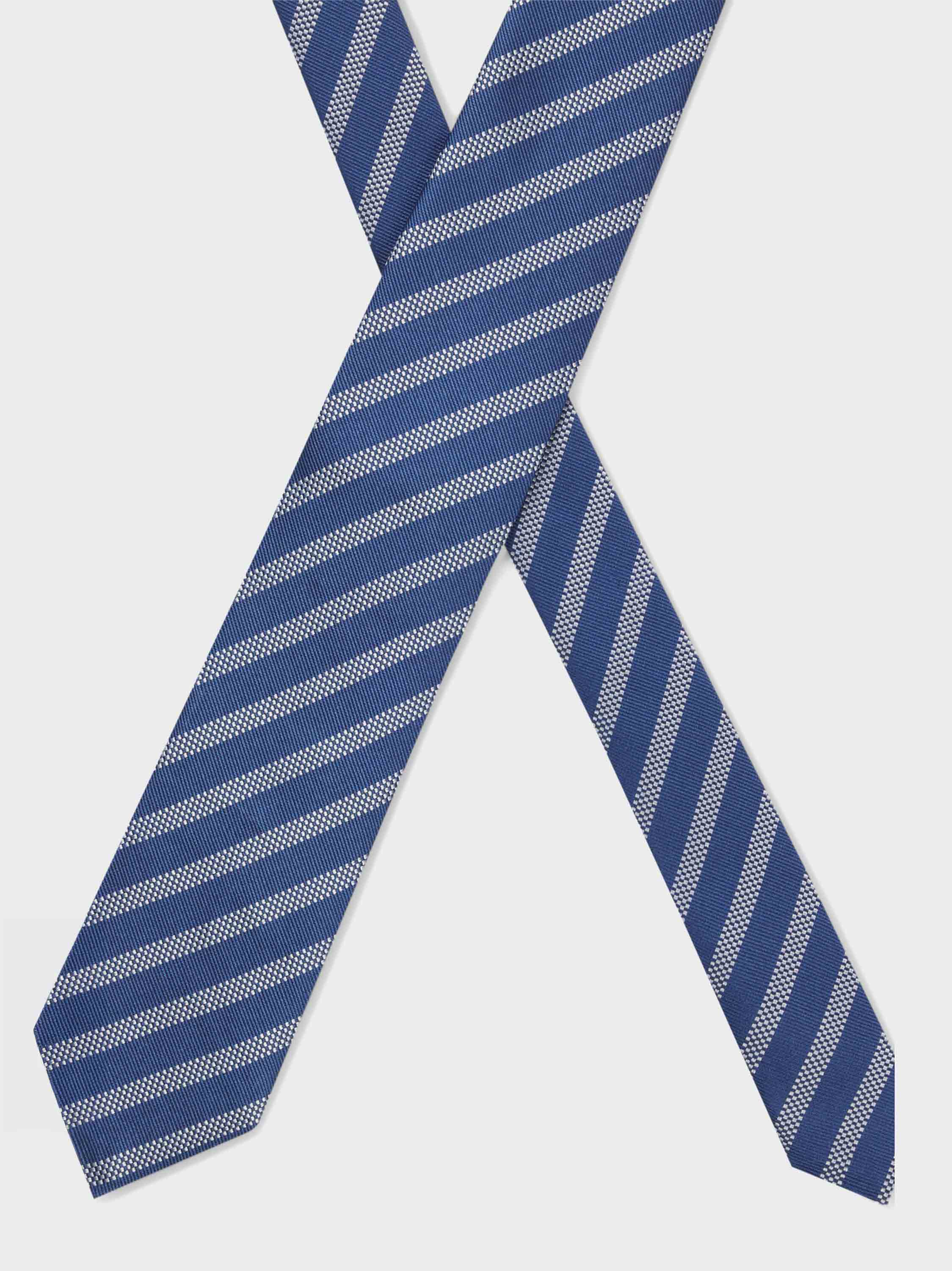 light Blue / White stripe