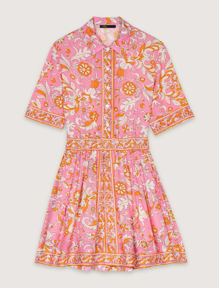 orange/pink