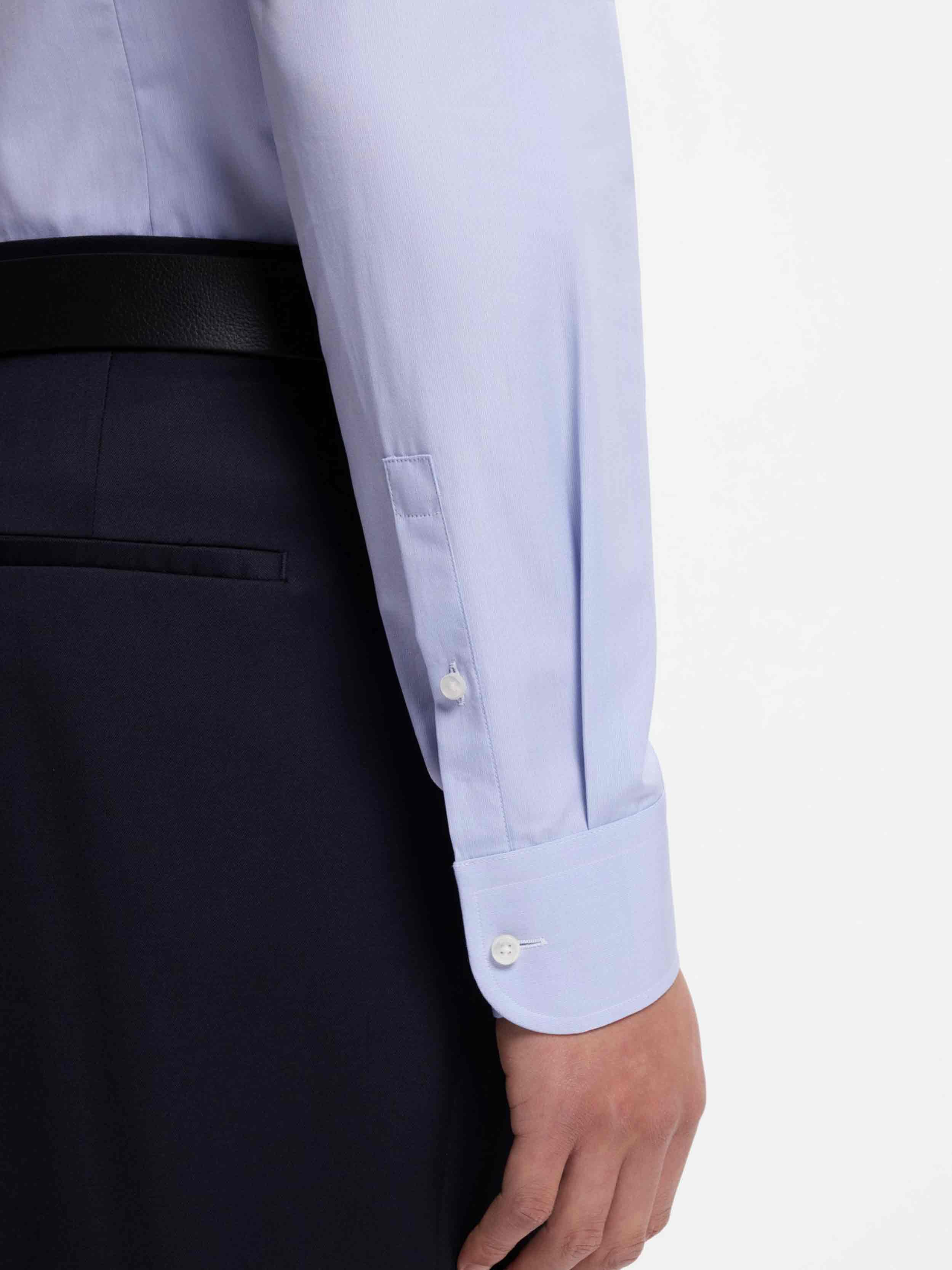 light Blue / White stripe