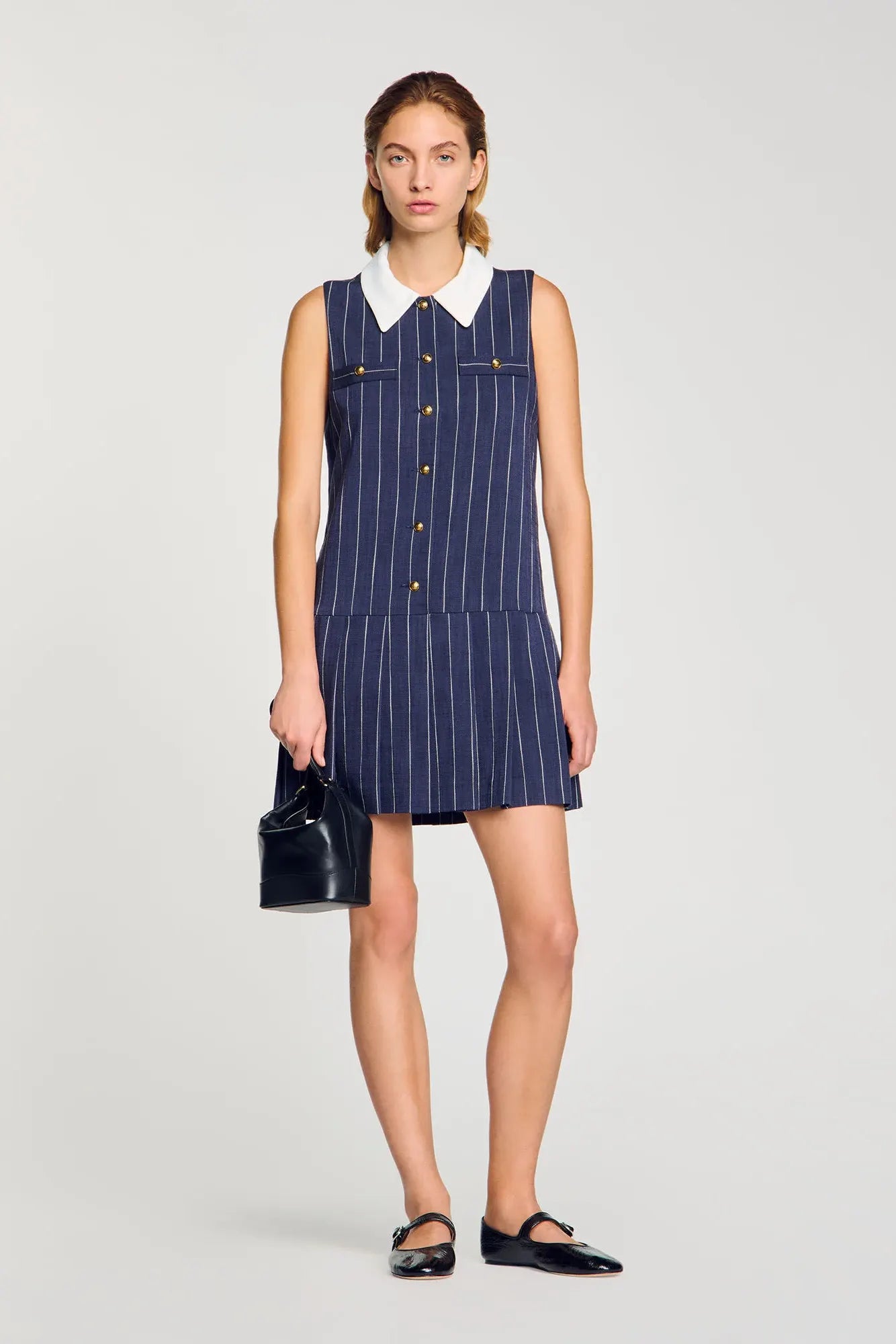 Navy / Ecru
