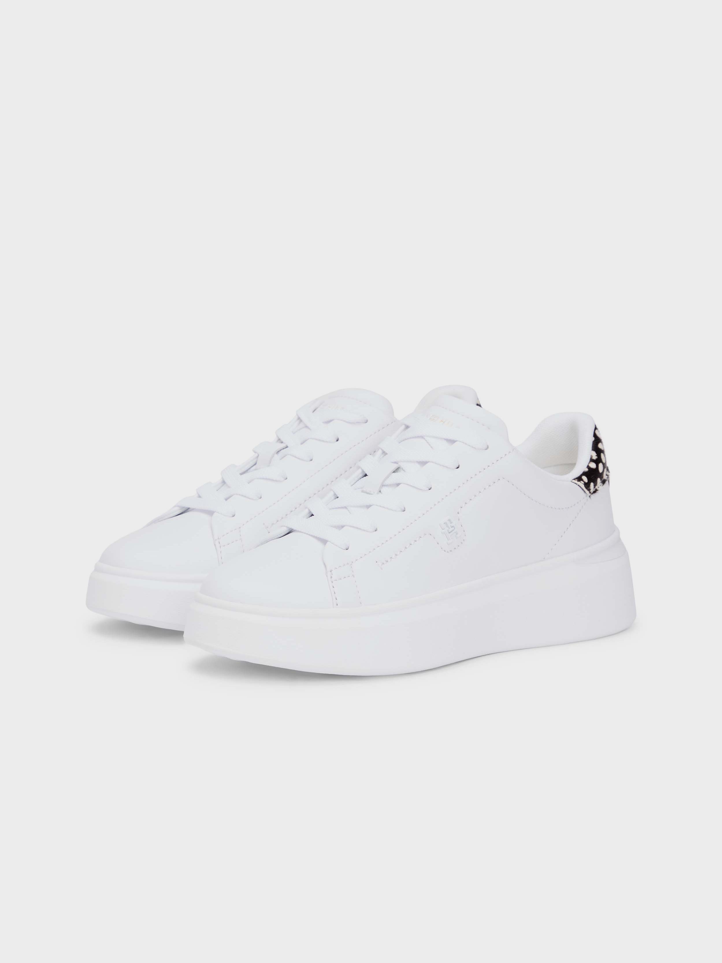 White/Animal Print