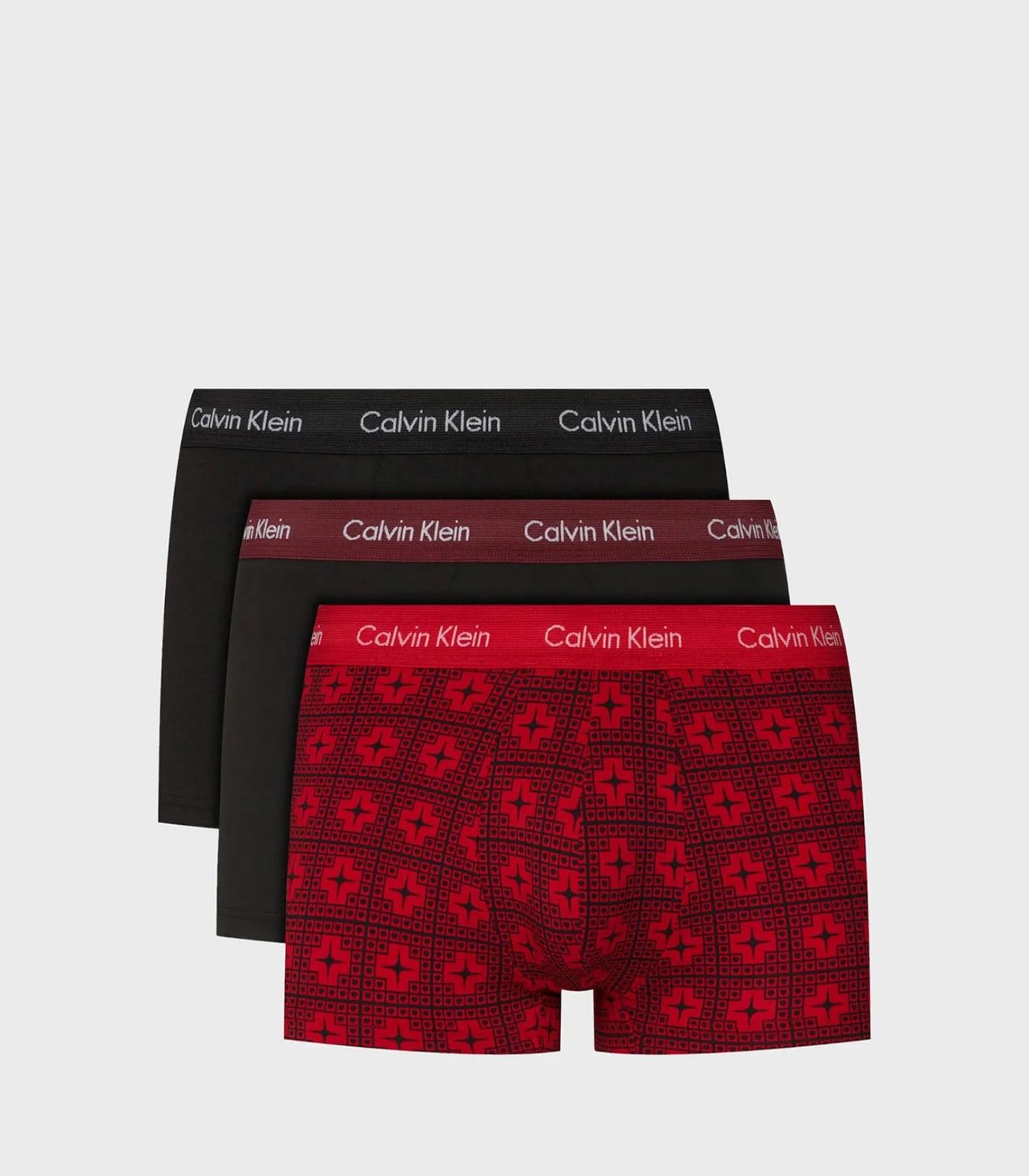 Calvin Klein - 3 Pack Low Rise Trunks