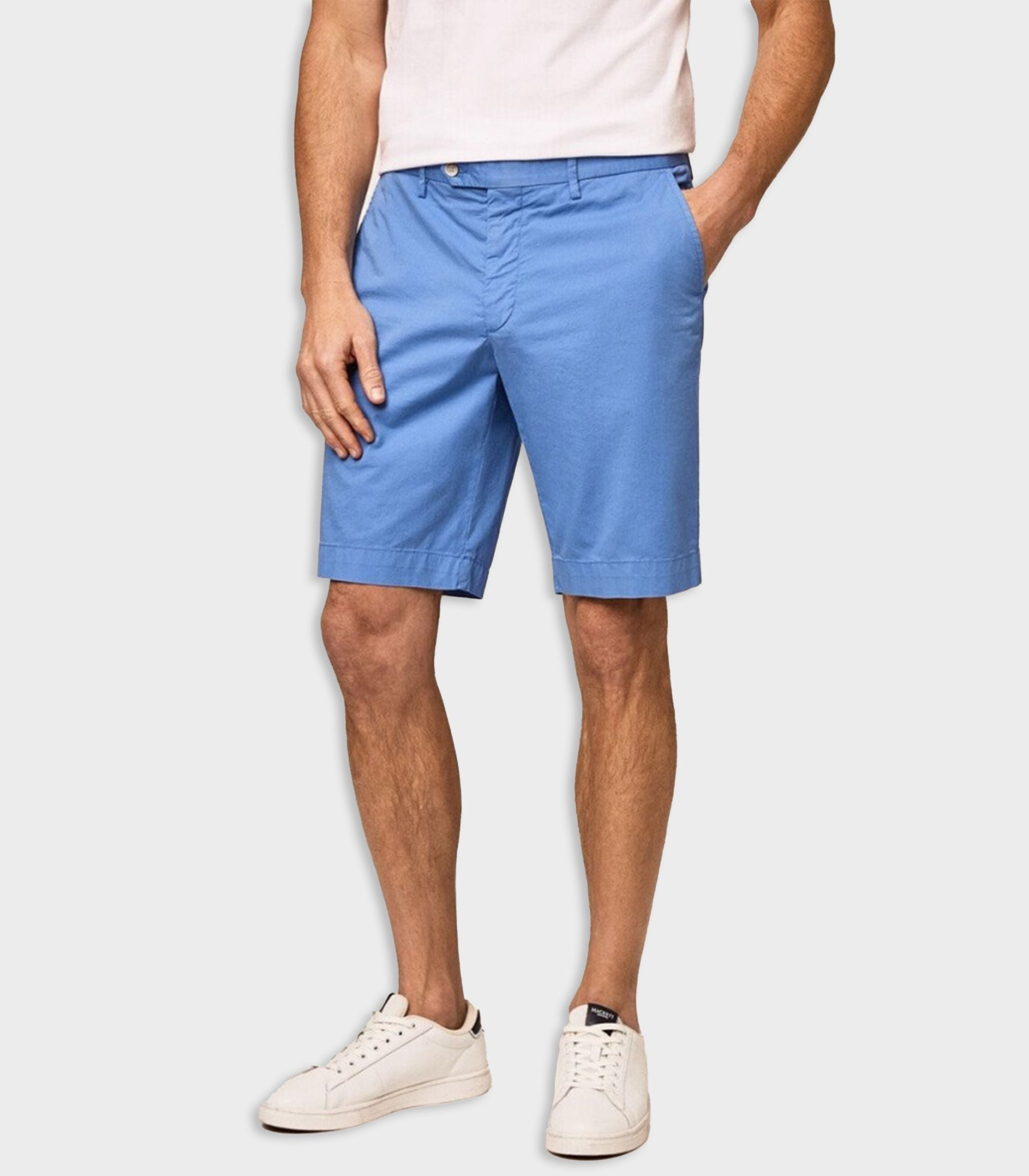 Hackett - cotton twill shorts
 - men