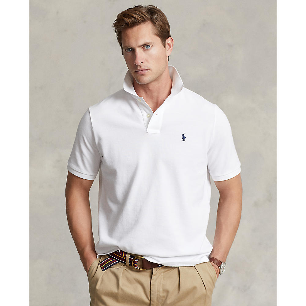 Polo ralph lauren - classic fit mesh polo shirt
 - men