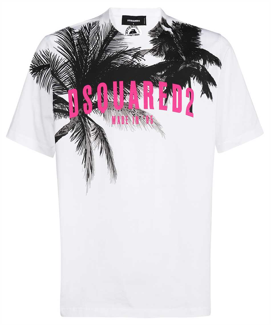 Dsquared2 - d2 palms slouch t-shirt - men