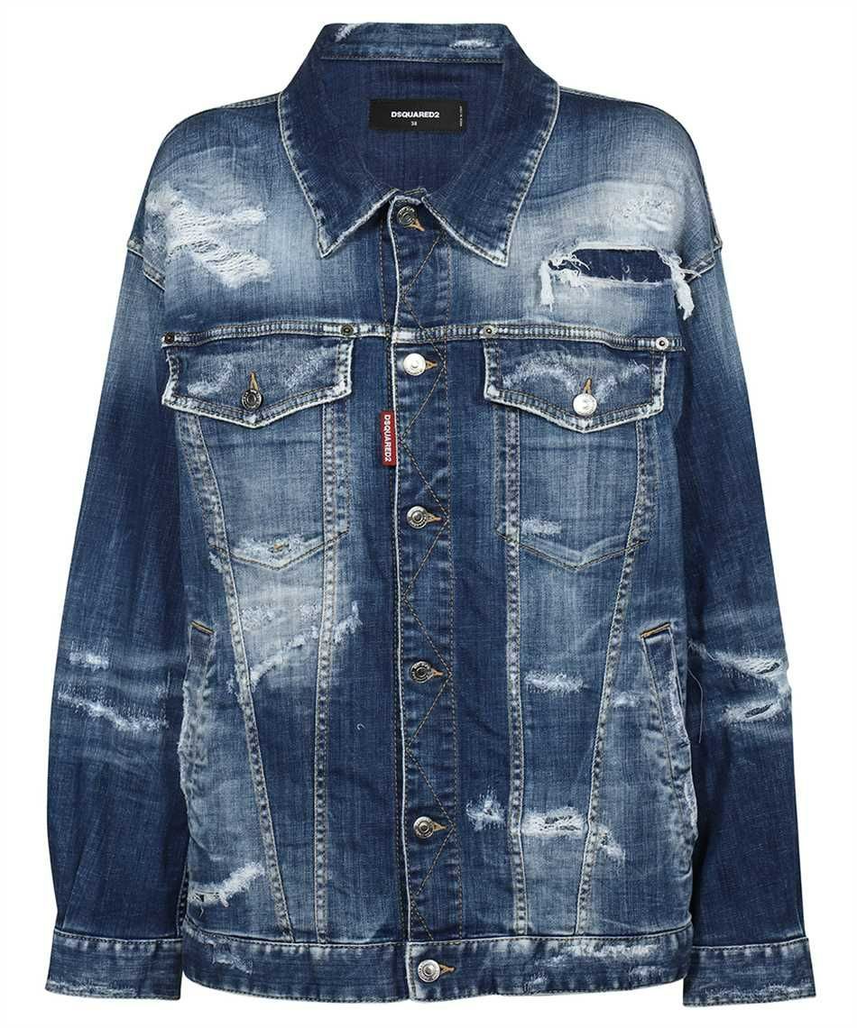 Dsquared2 -over jean jacket - blue - women