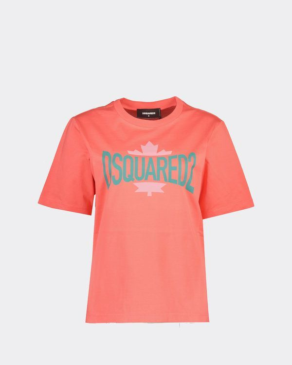 Dsquared2 - dsquared2 leaf easy t-shirt - women
 - women