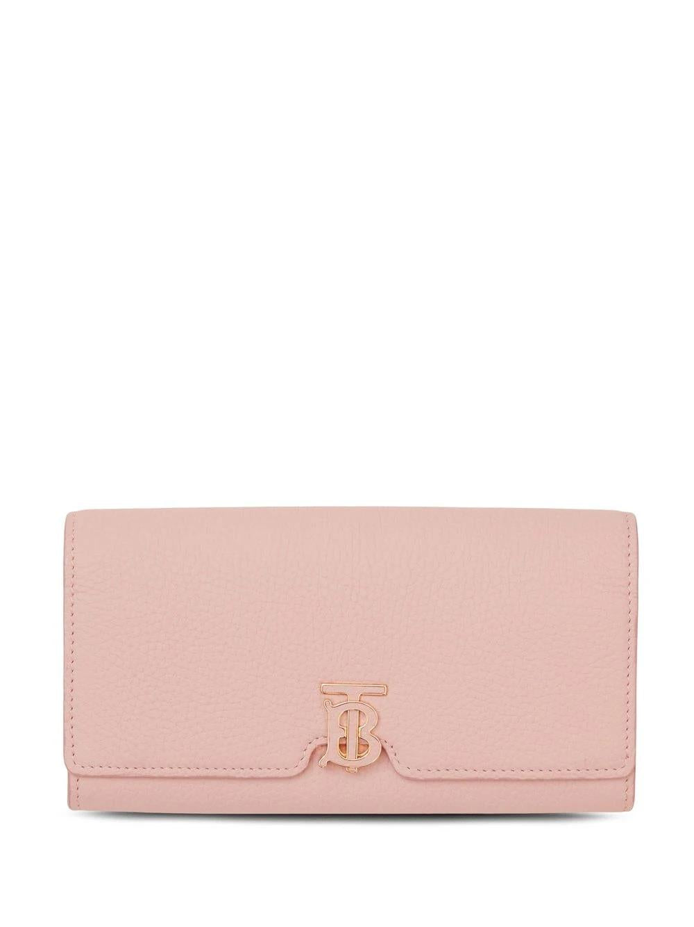 Burberry - logo-embossed wallet
 - women