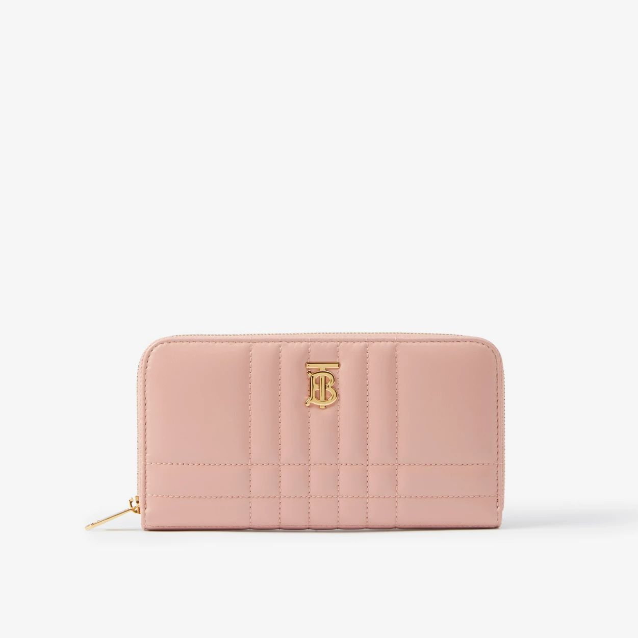 Burberry - quilted leather lola ziparound wallet
 - women