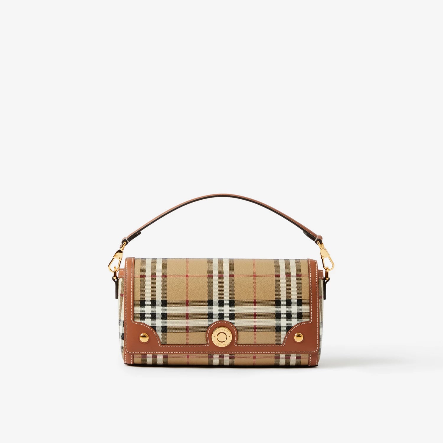 Burberry - top handle note bag - women