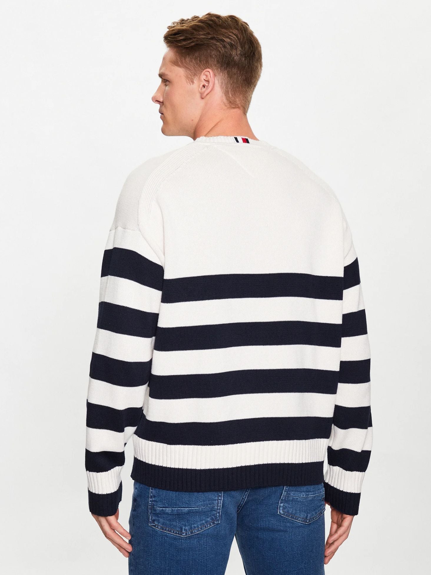 Tommy Hilfiger Oversized Breton Stripe Jumper