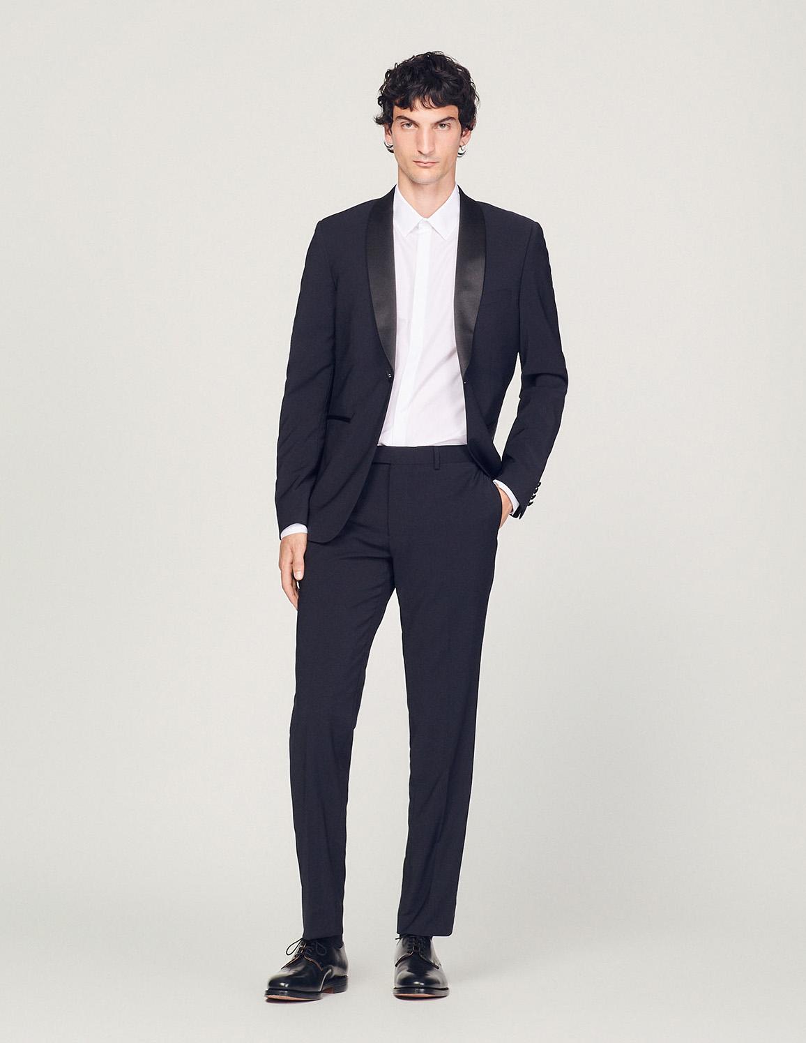 SANDRO Tuxedo Trousers - Main Image