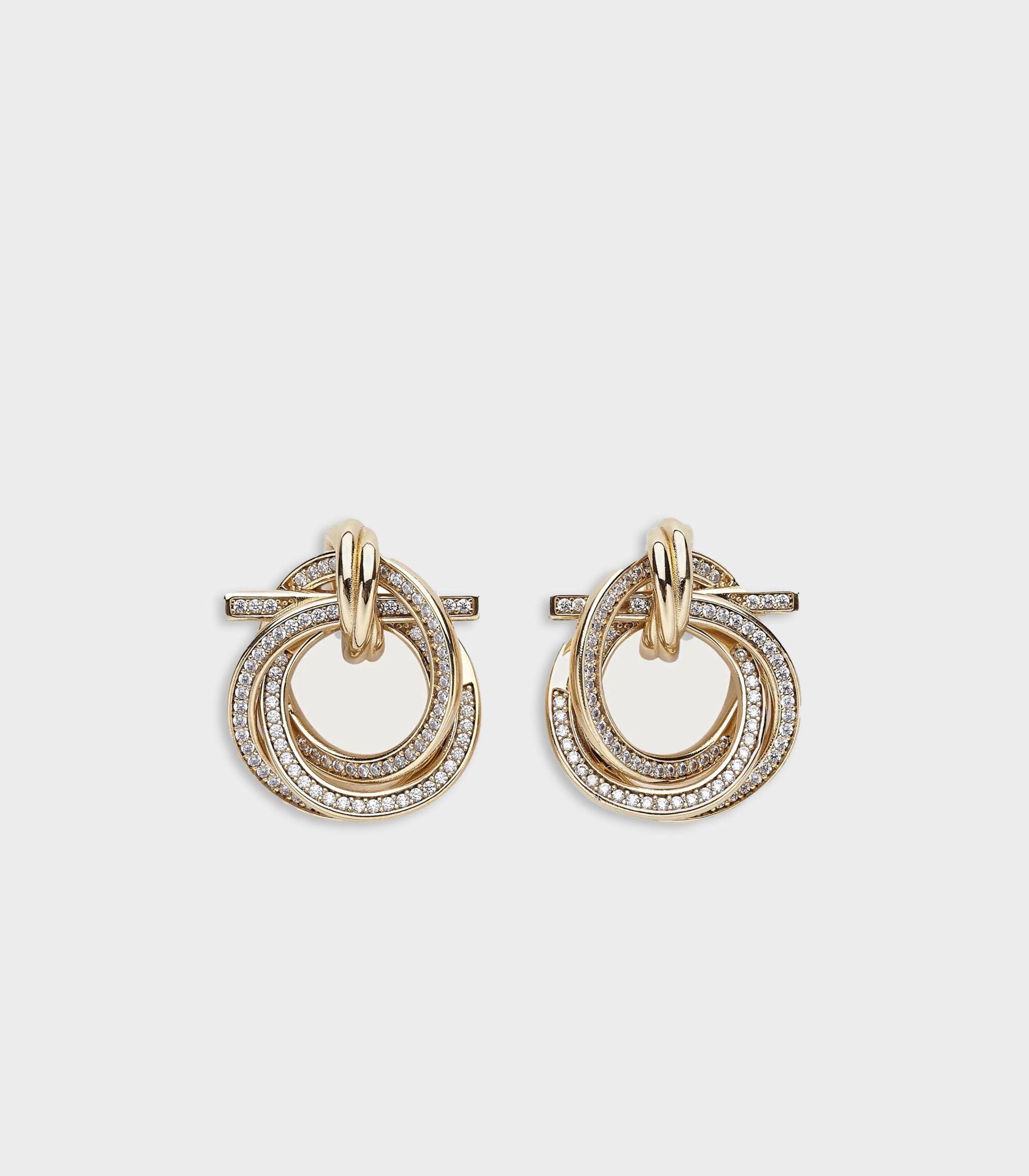 Ferragamo - gancini earrings - women