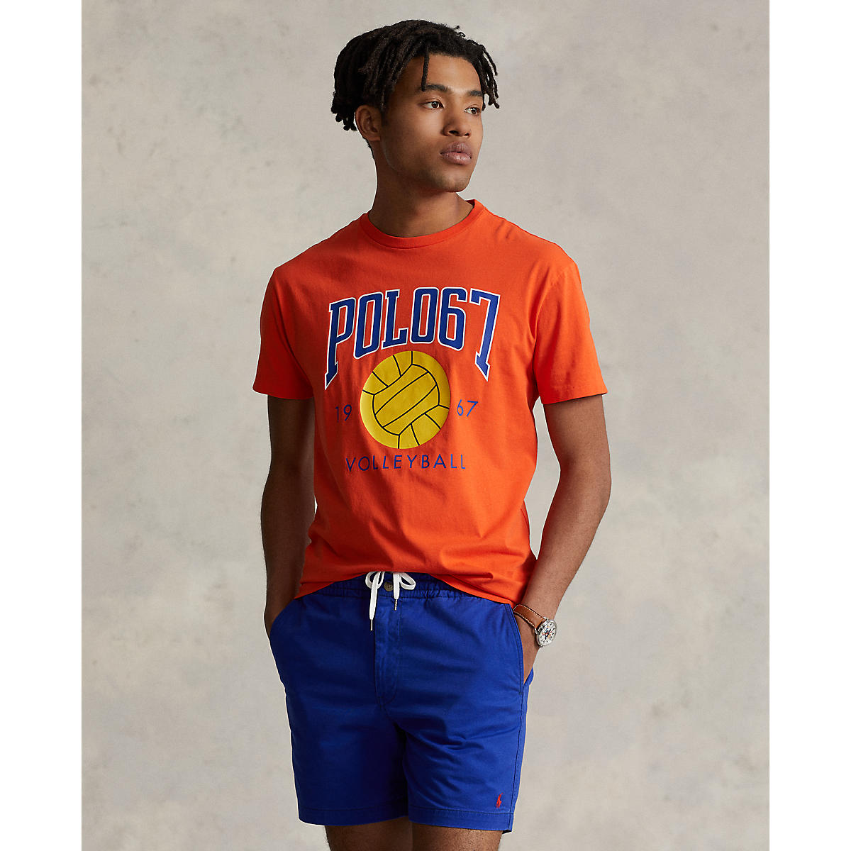 Polo ralph lauren -classic fit jersey graphic t-shirt - men