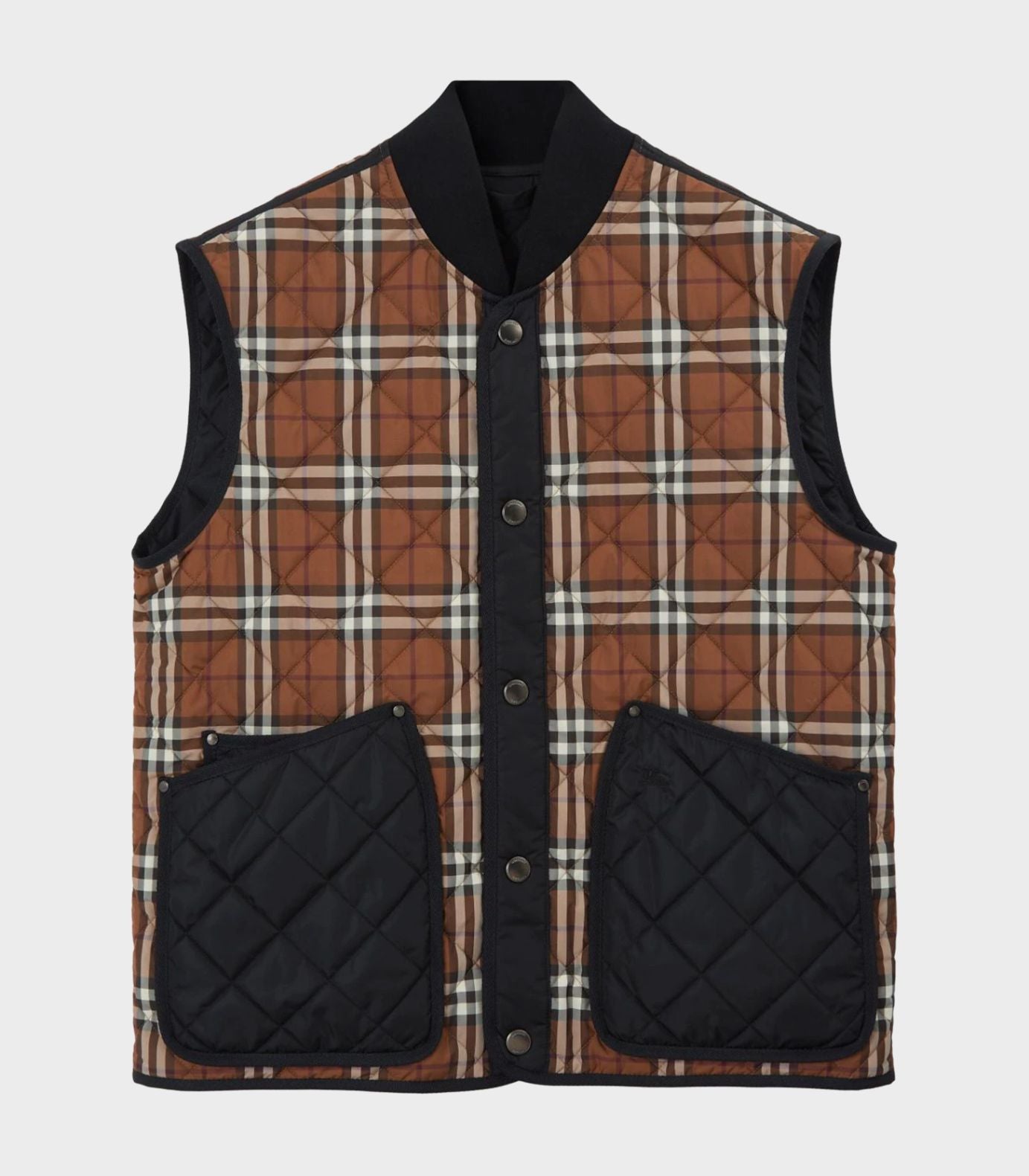 Burberry - weaverton check nylon vest