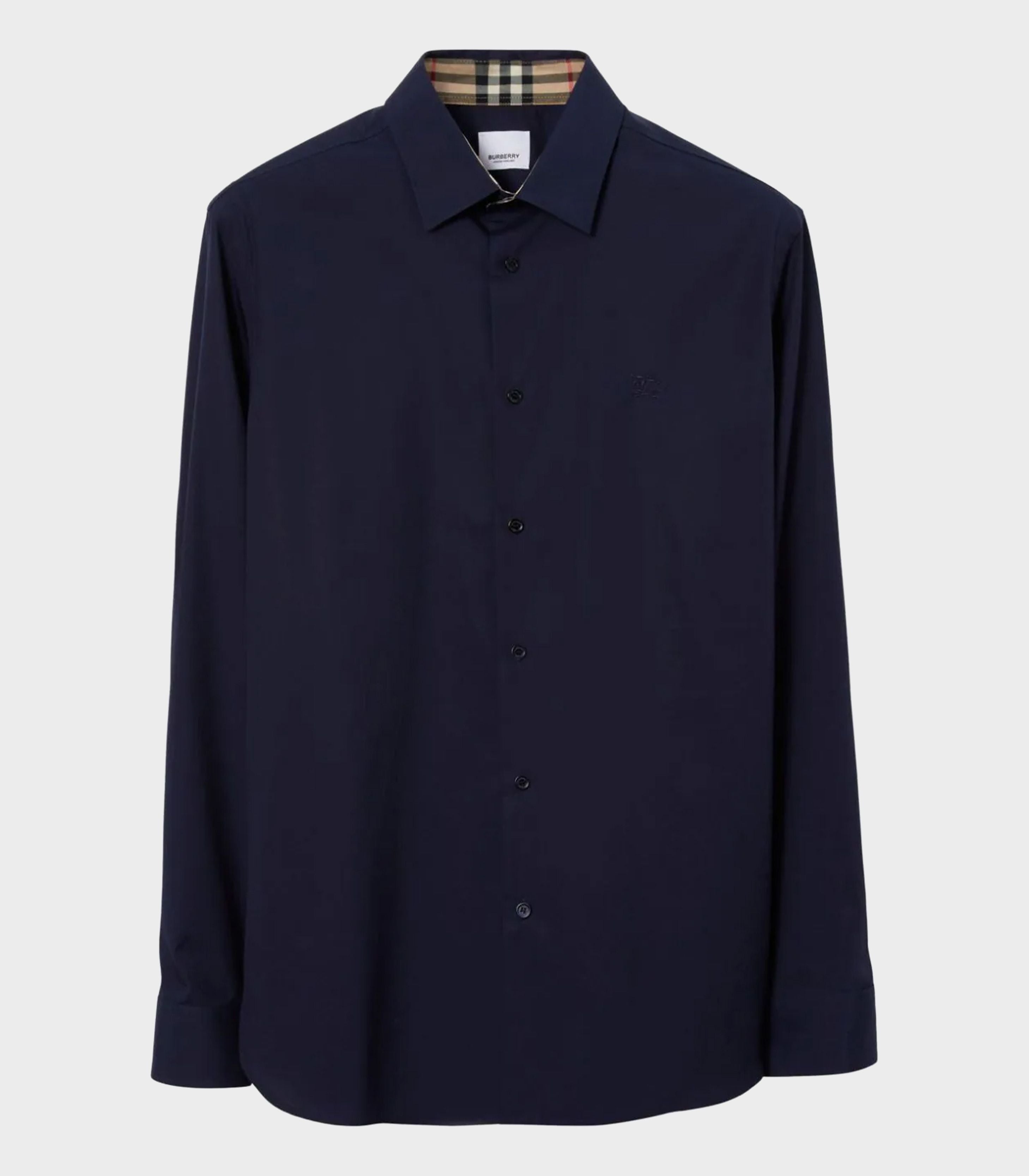 Burberry - equestrian knight long sleeve shirt