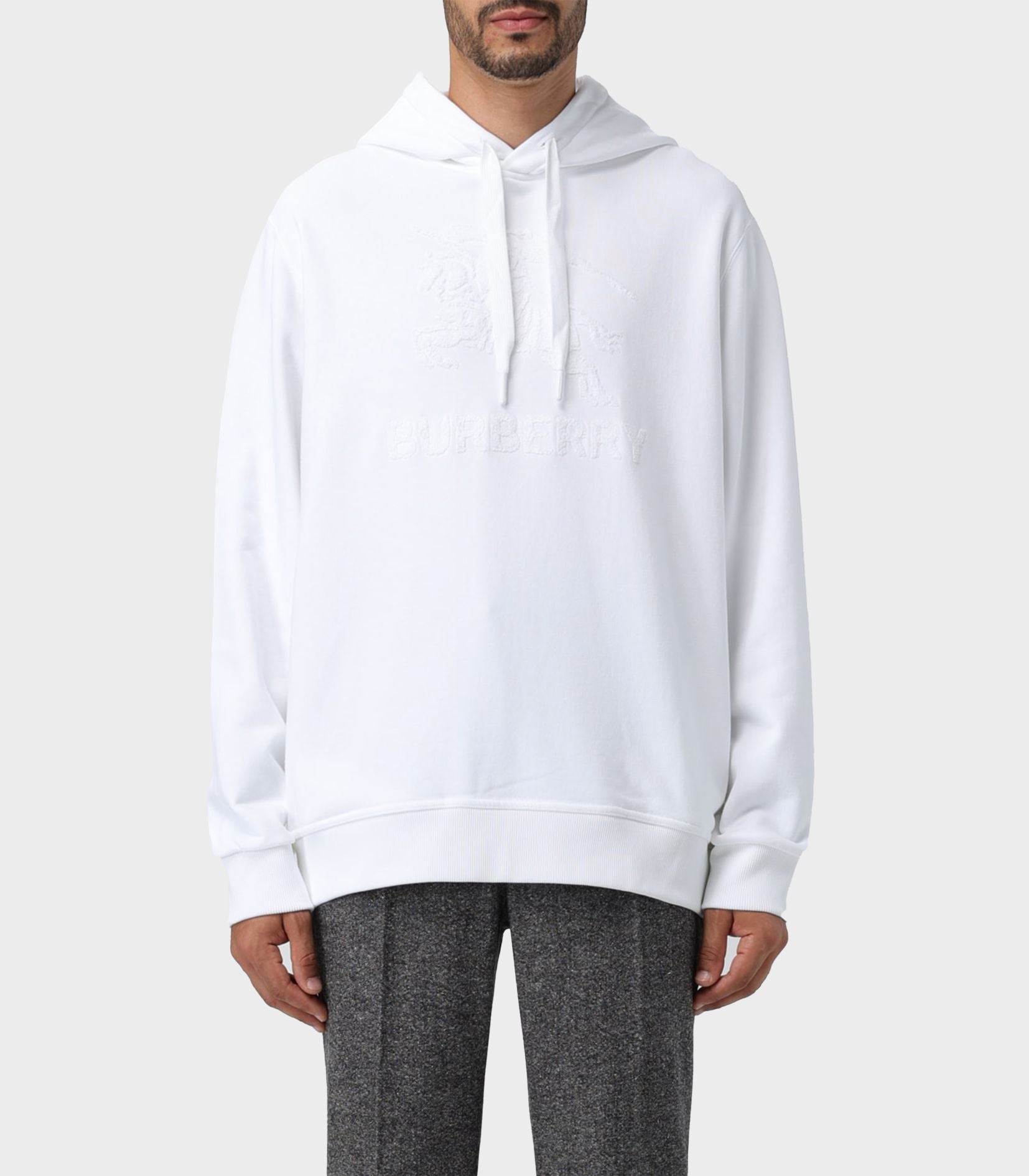 Burberry - cotton sweatshirt - men