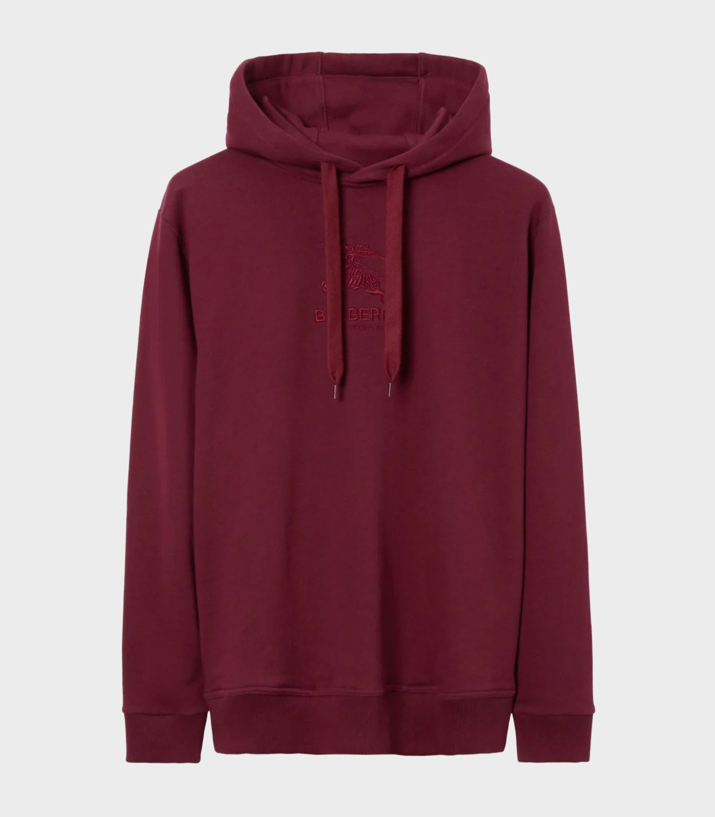 Burberry - Ekd Embroidered Cotton Hoodie