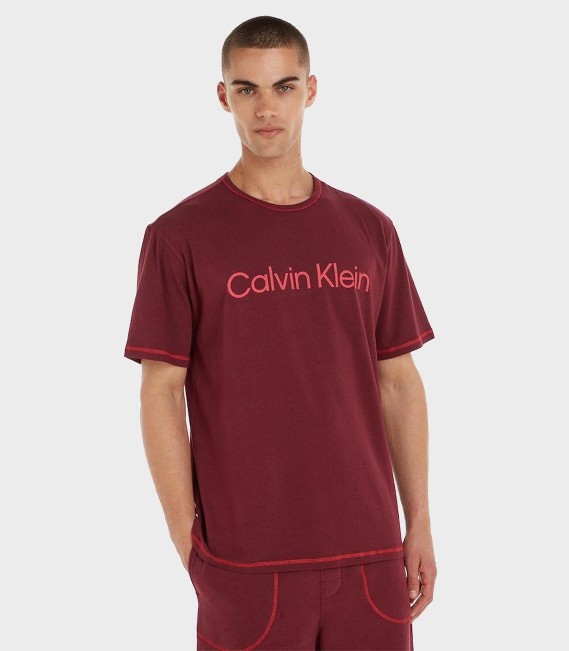 Calvin klein - s/s crew neck , style 000nm2456e