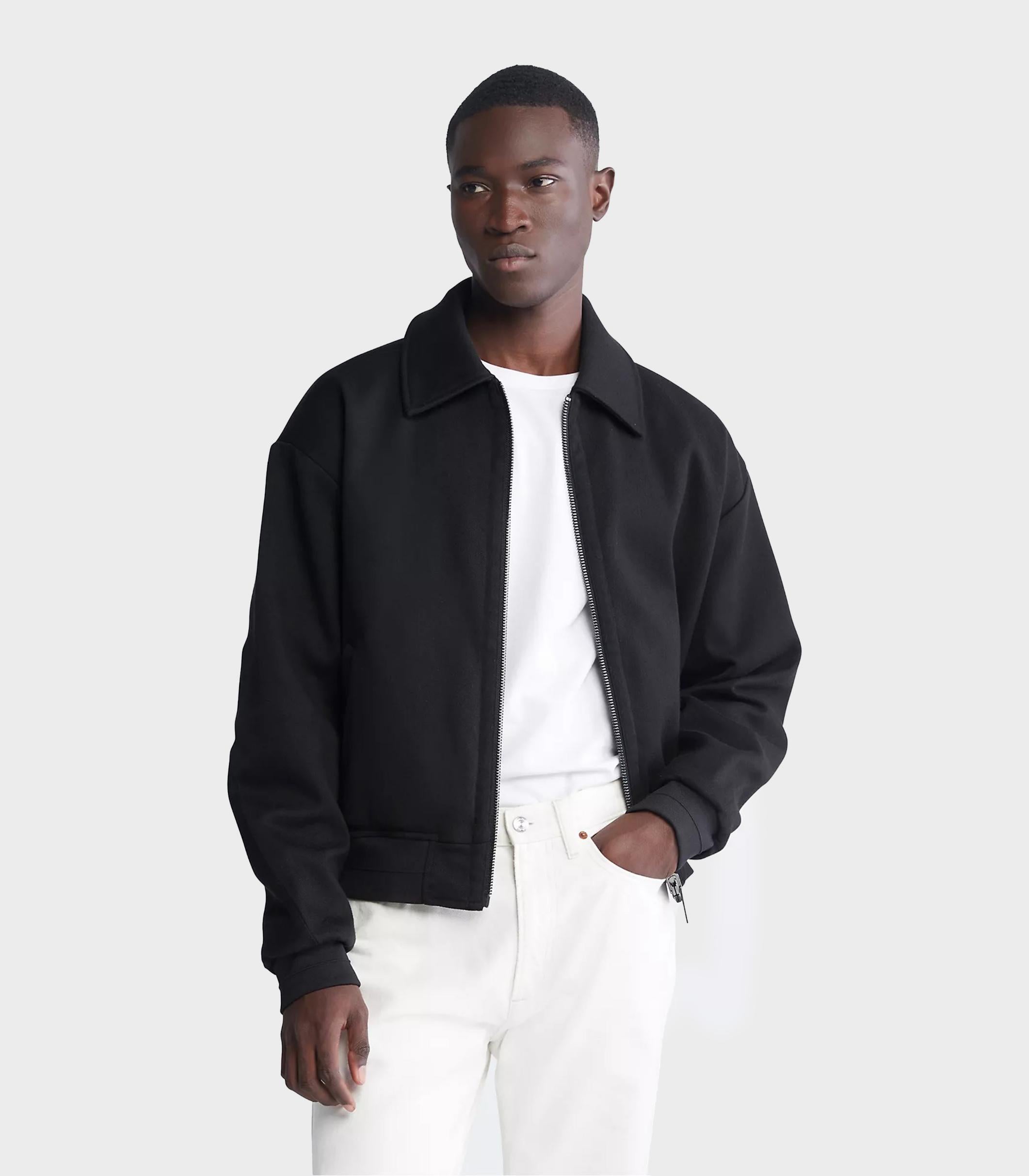 Calvin klein - reversible hero bomber - men