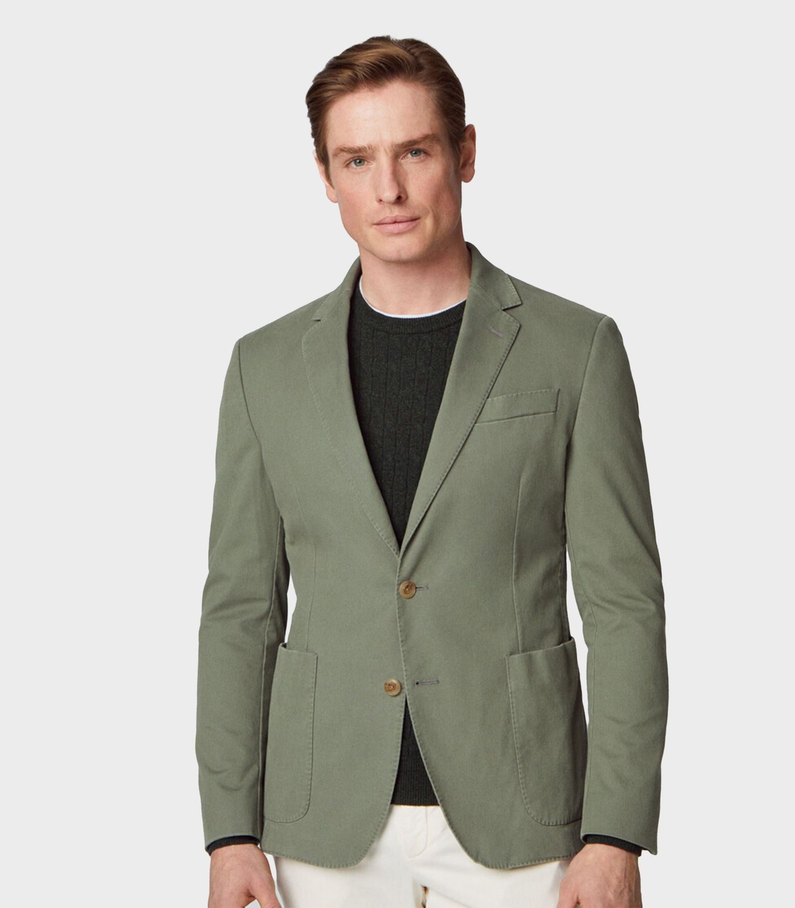 Hackett -  tencel cotton blazer - men