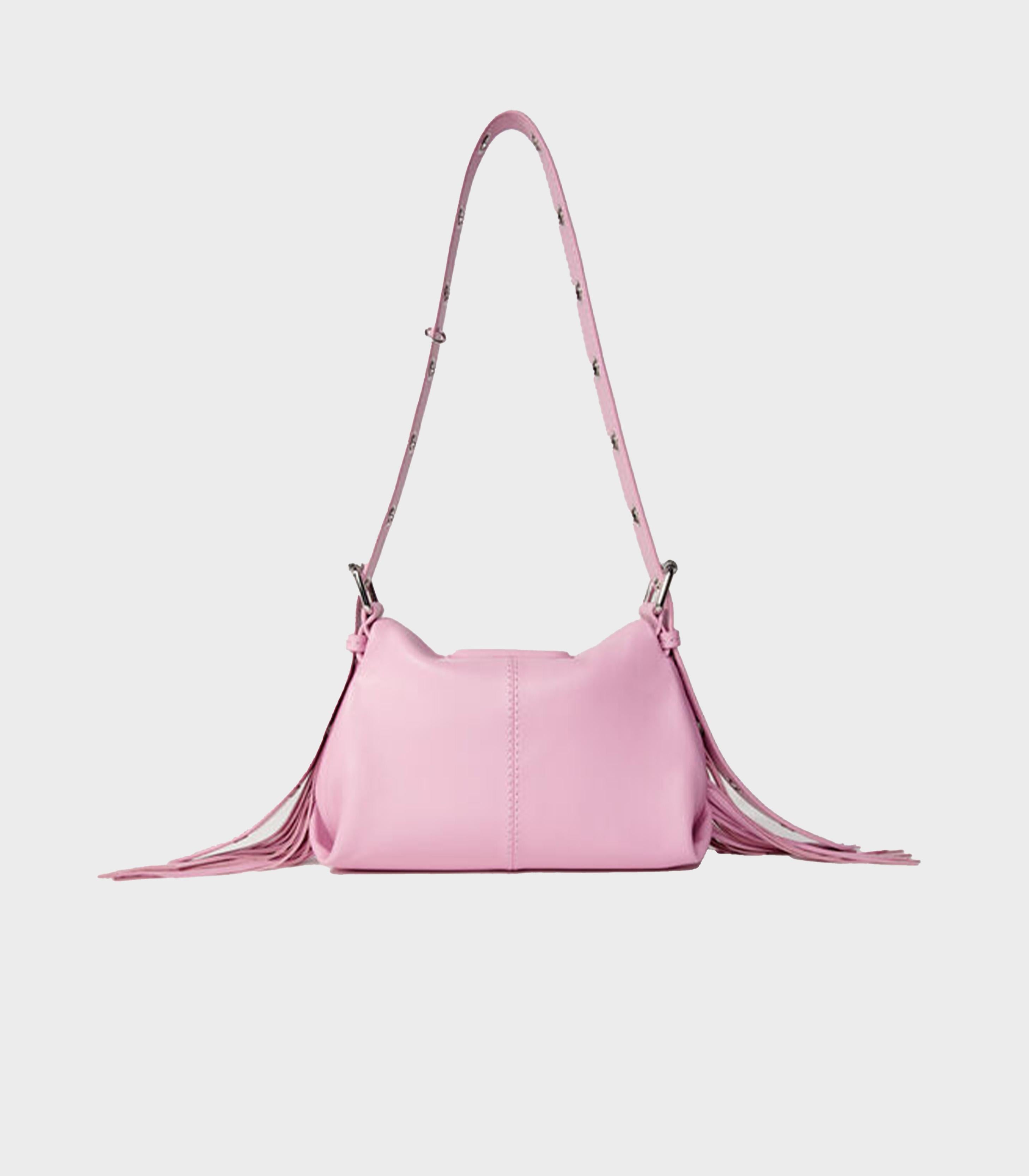 Maje - smooth leather mini miss m bag - women