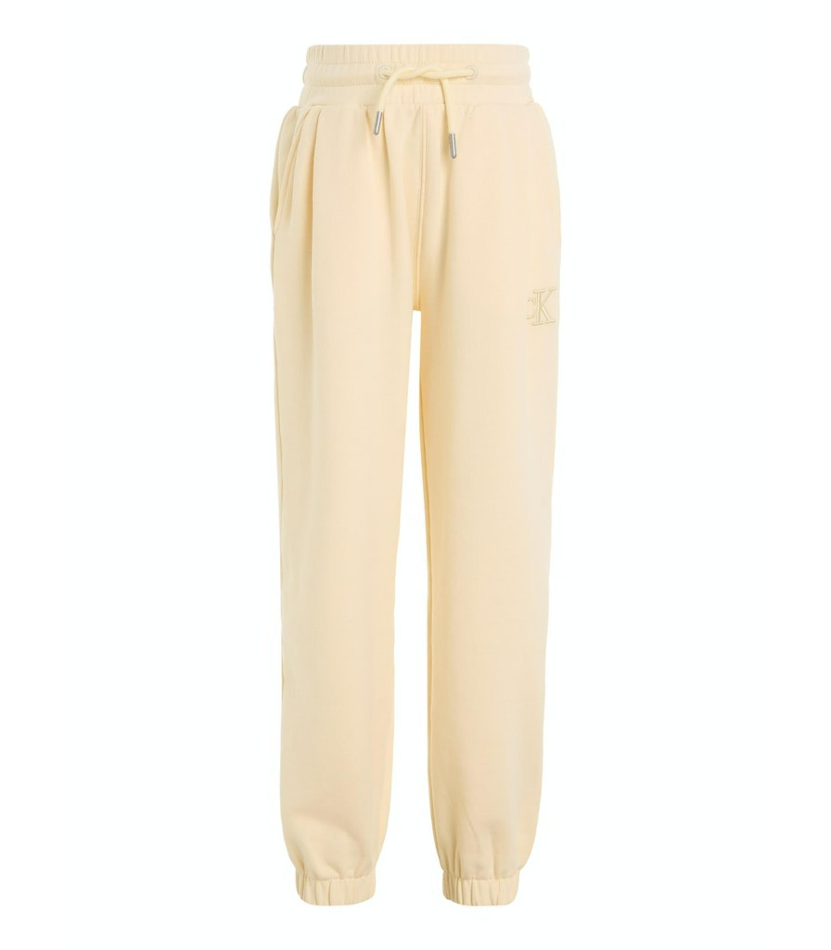 Calvin klein - relaxed soft pleat joggers - girls