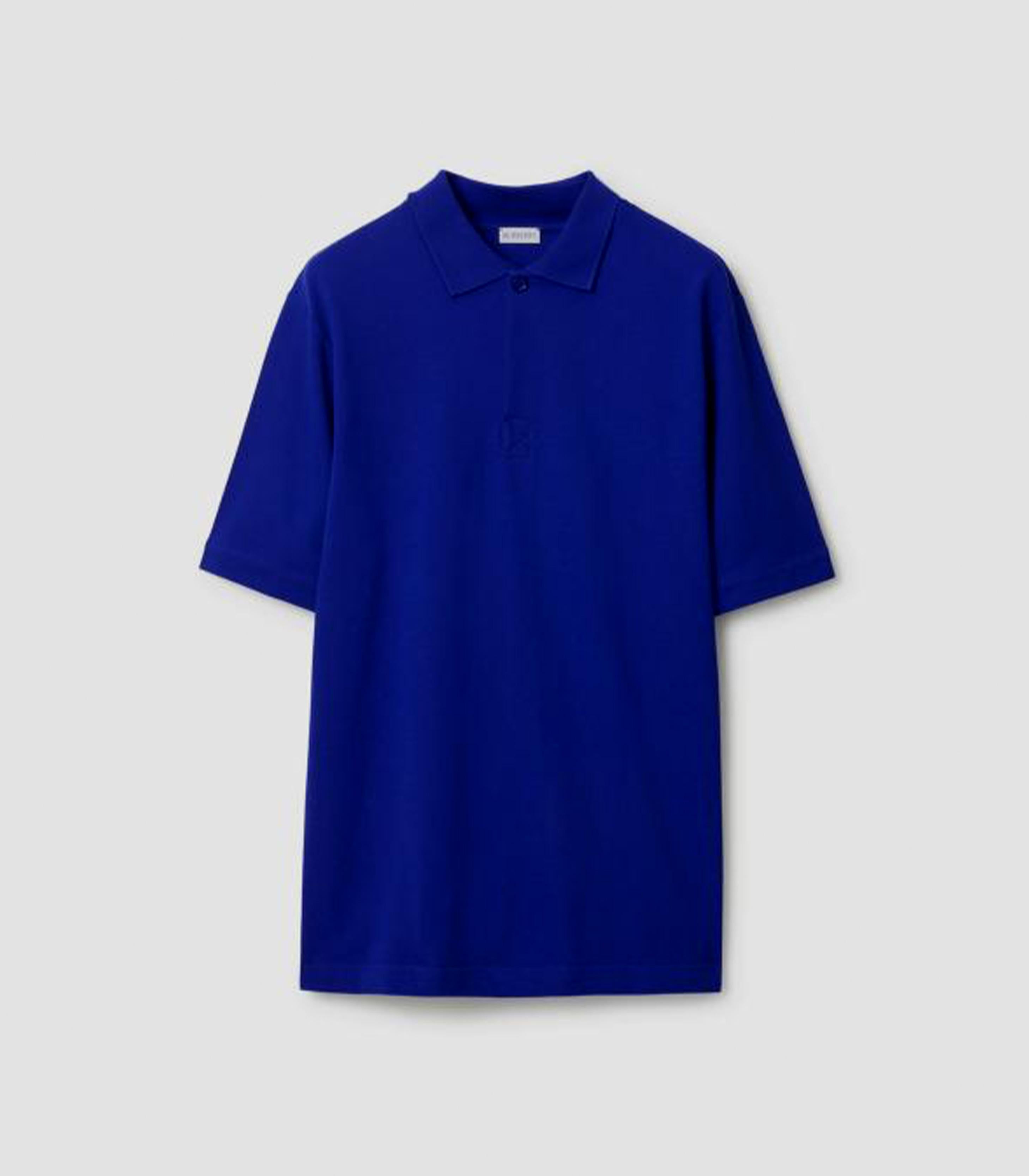 Burberry - cotton polo shirt