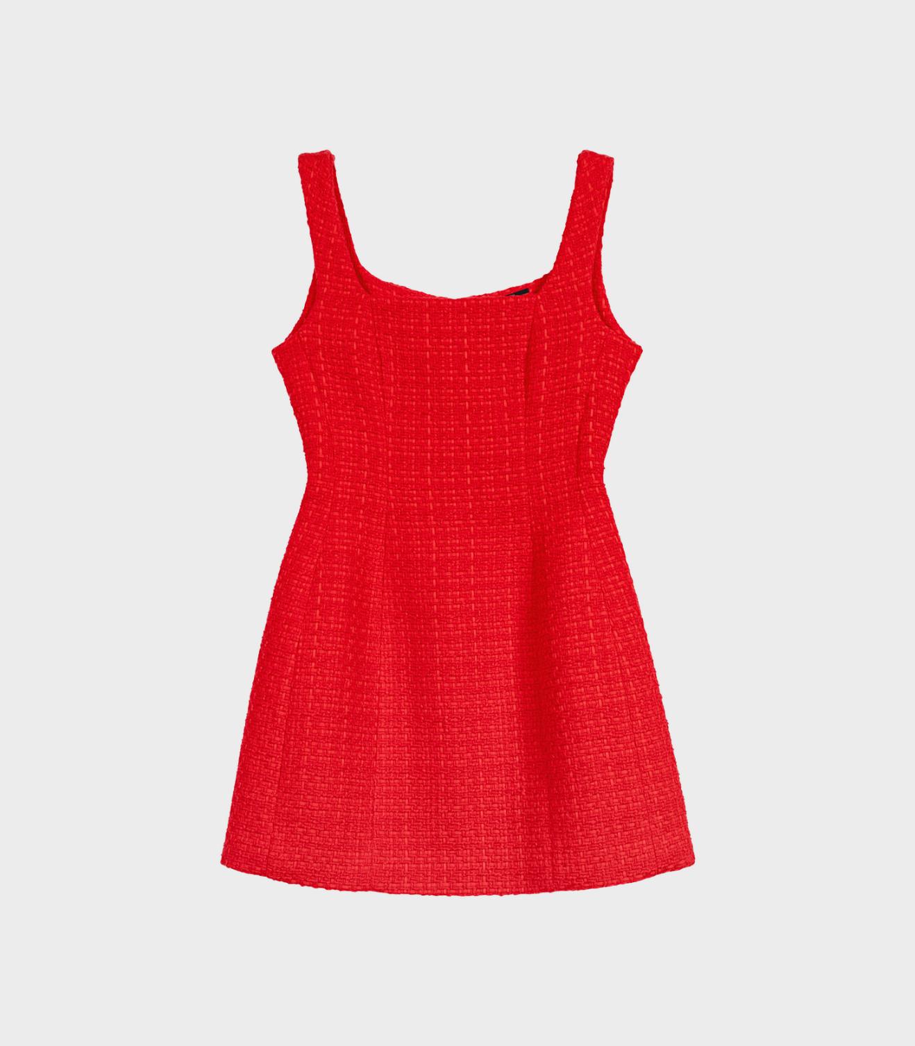 Maje - short tweed dress - women