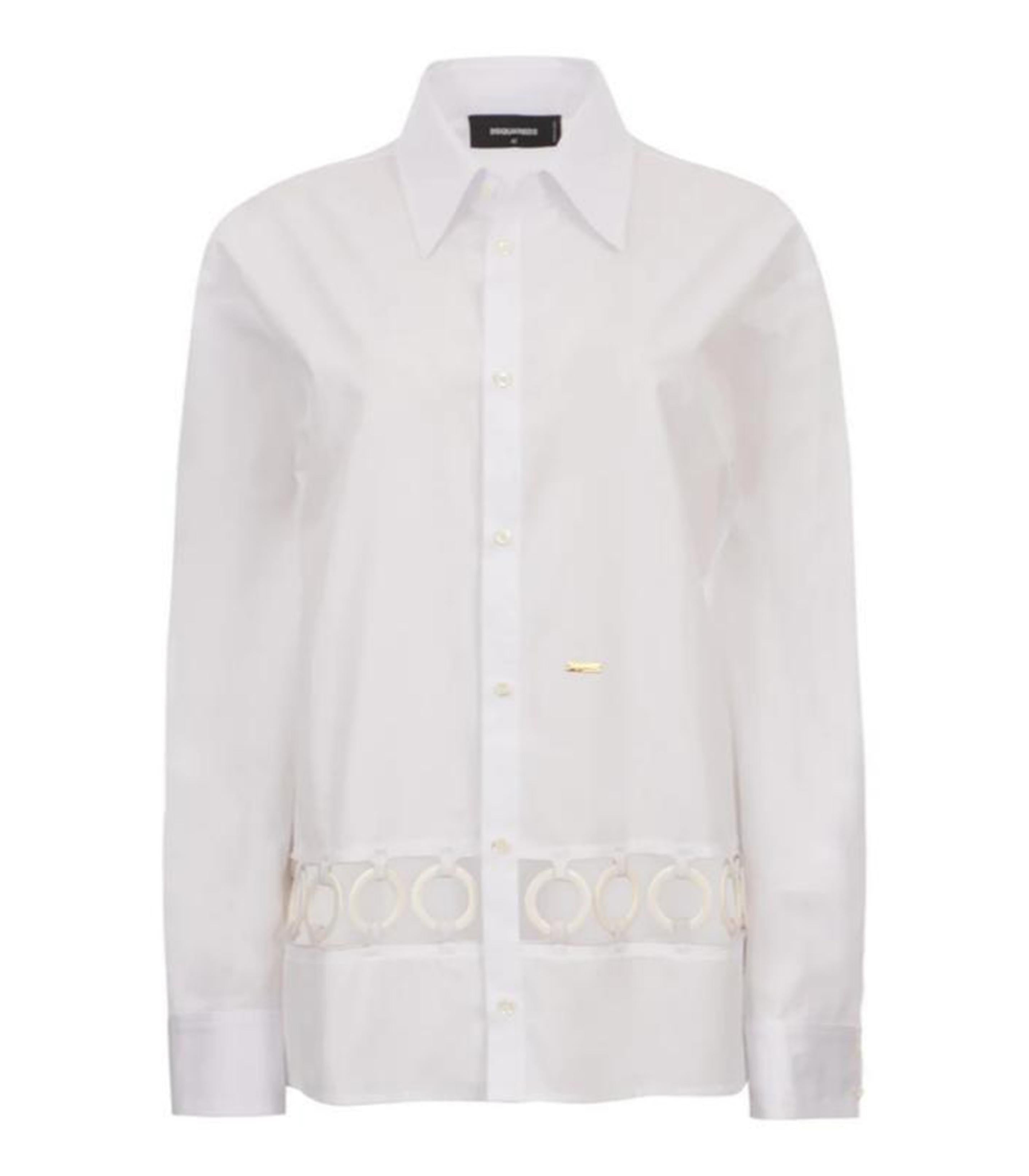 Dsquared2 - white embellished shirt - women