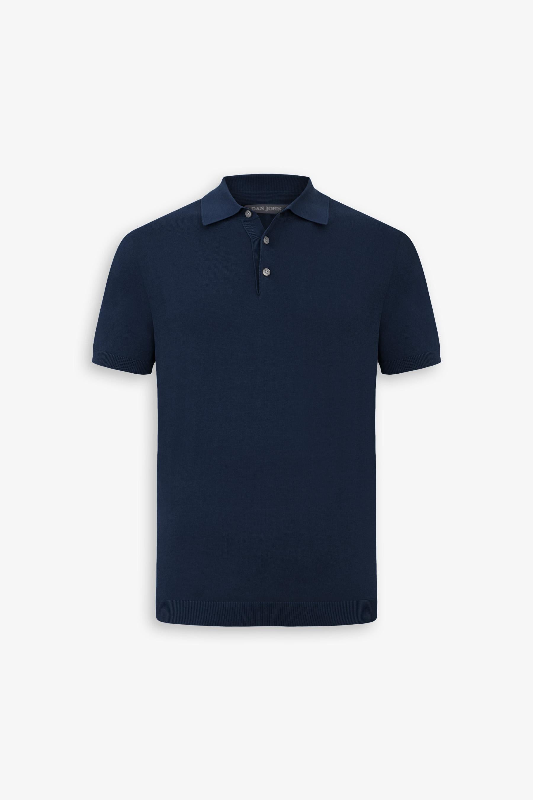 Dan john - knit polo shirt - men