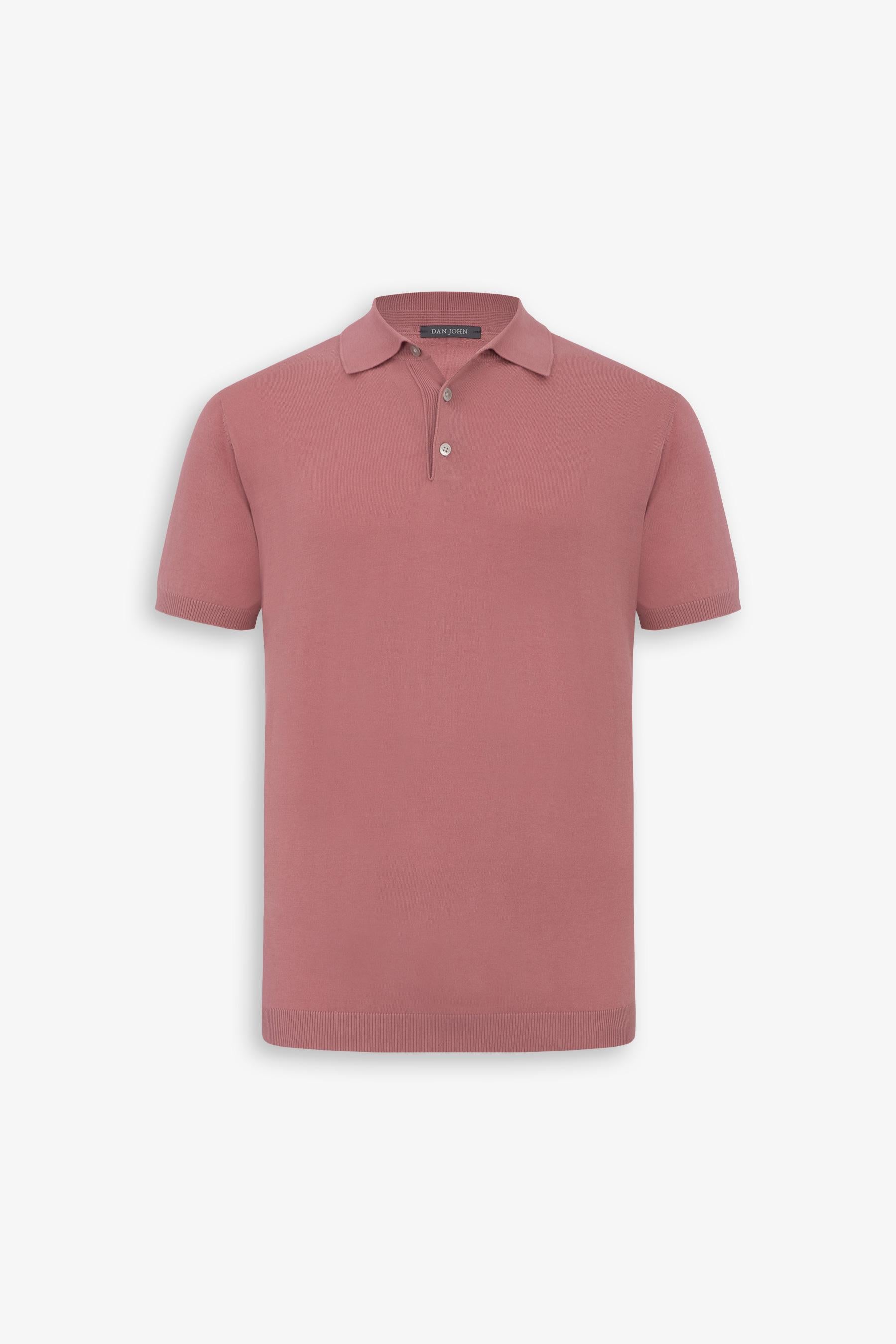 Dan john - knit polo shirt - men