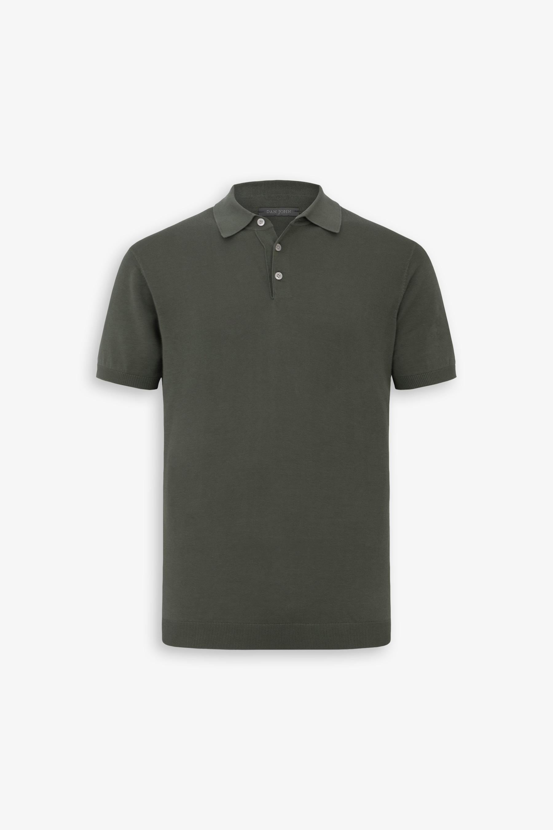 Dan john - knit polo shirt - men