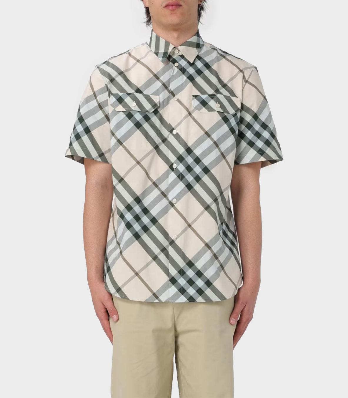 Burberry - cotton short sleeves oversized - men